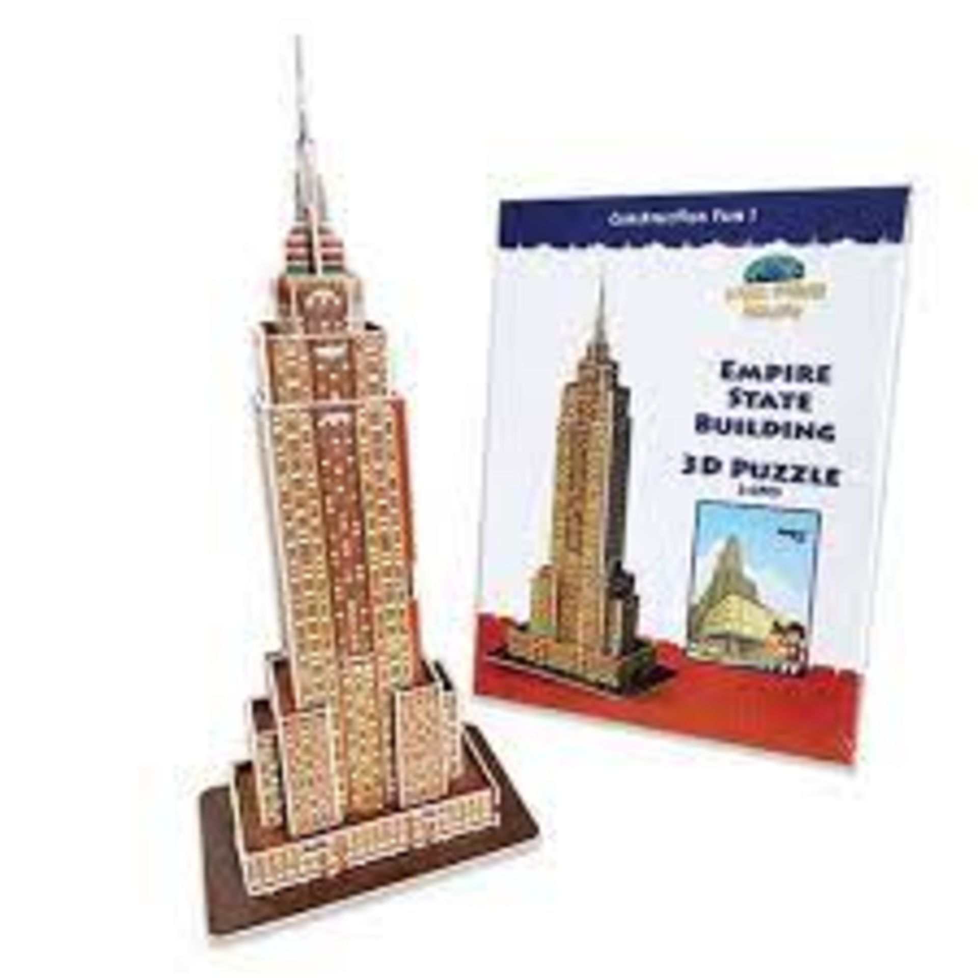 40 X BRAND NEW EDUCTAIONAL EMPIRE STATE 3D PUZZLES