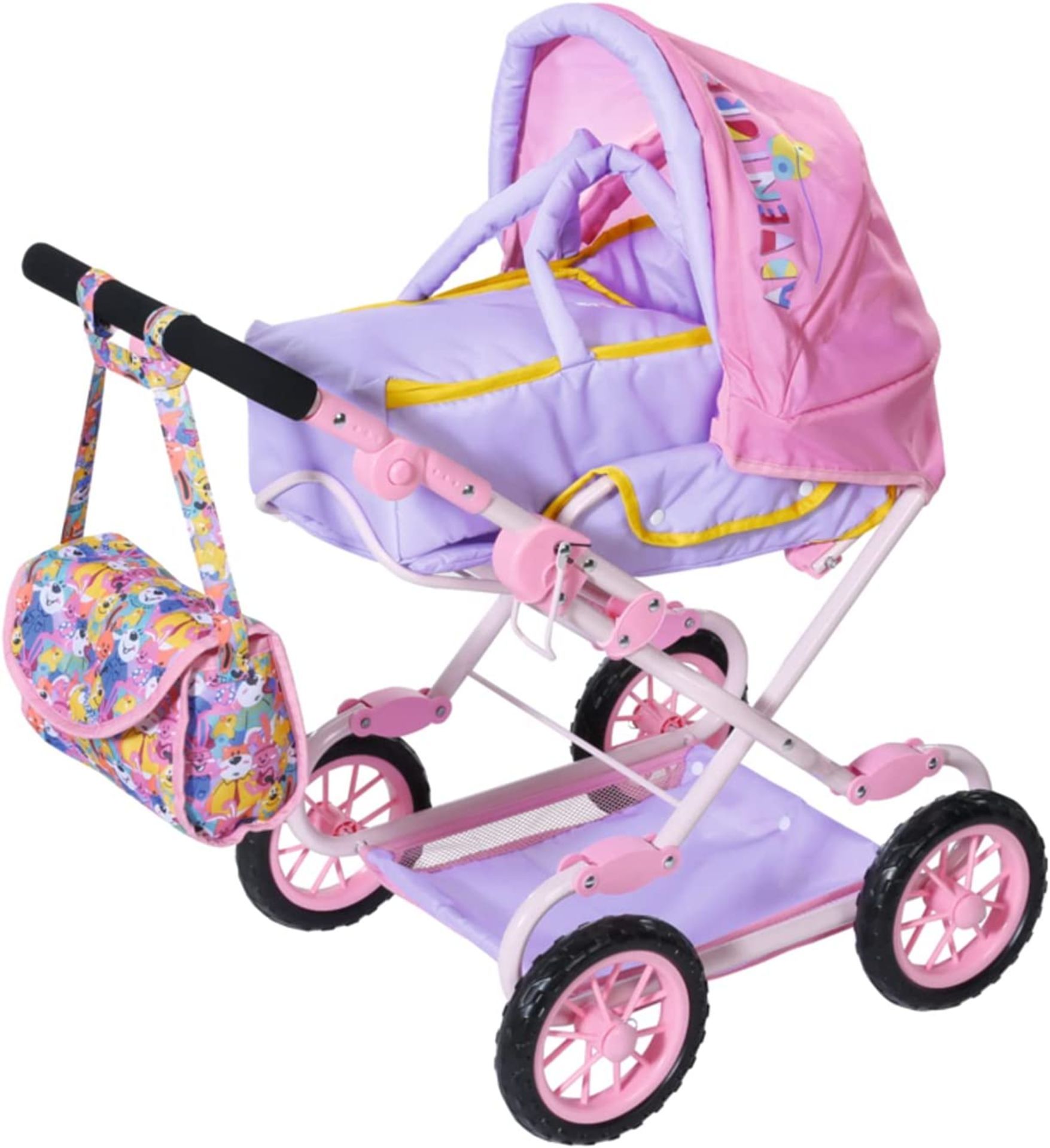 BRAND NEW BABY BORN DELUXE PRAM RRP £119 R19