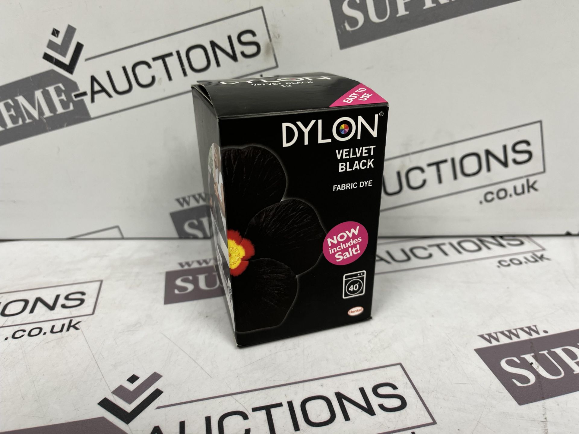 24x BRAND NEW BOXED DYLON VELVET BLACK MMACHINE FABRIC DYE 350 GRAM. DYLON Expert in changing