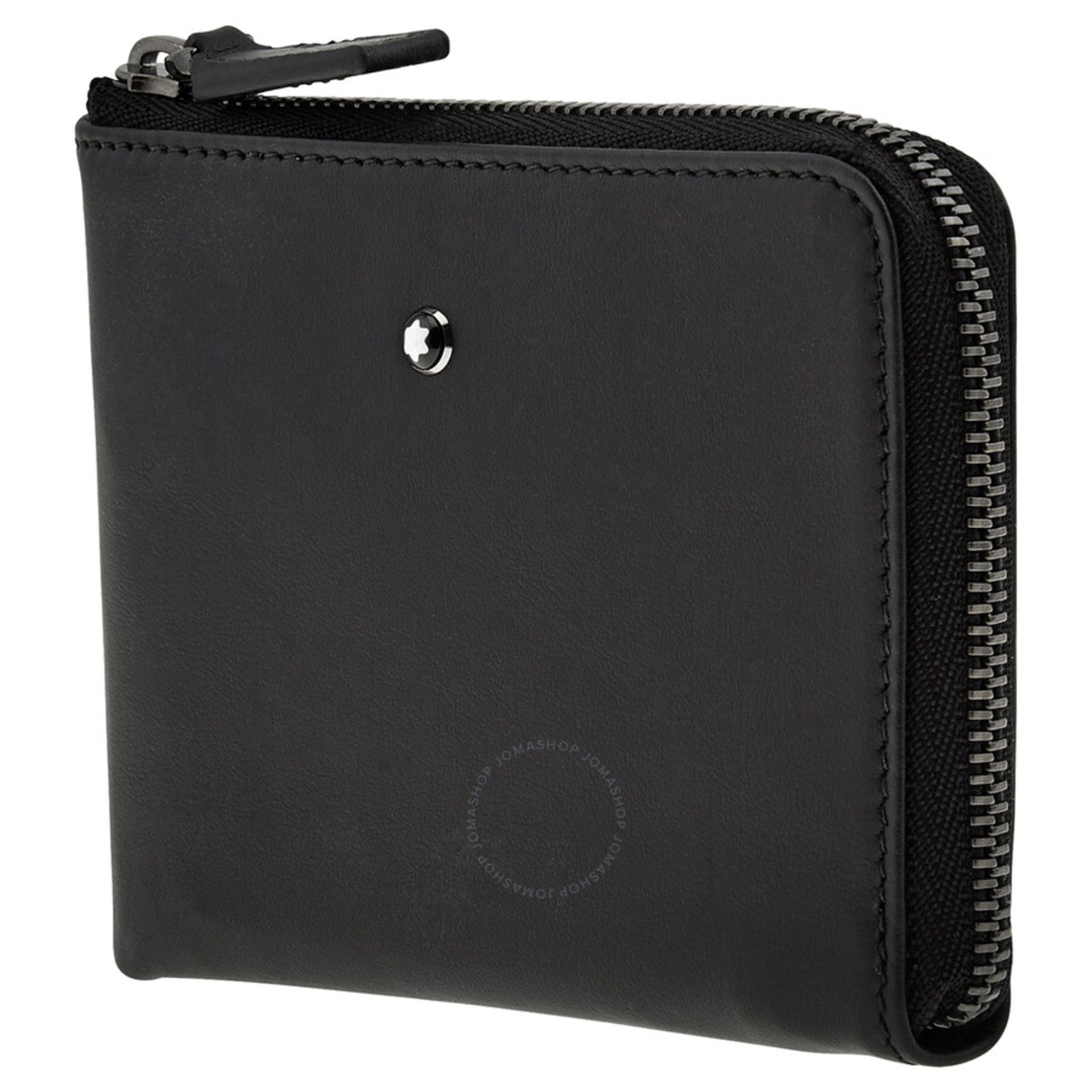 BRAND NEW Montblanc Nightflight Men's Small Black Leather Business Card Holder RRP £175