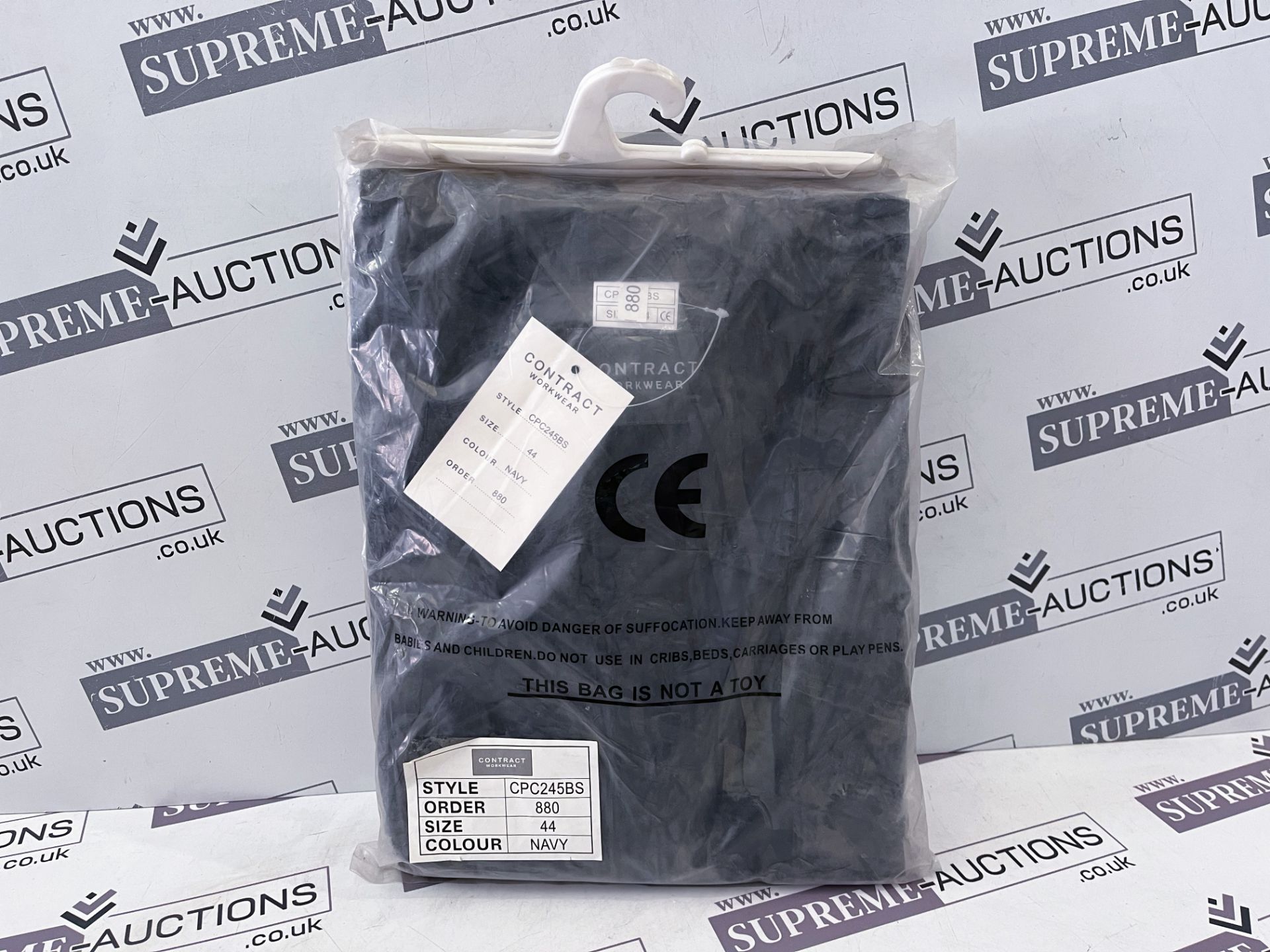 15 X BRAND NEW CONTRAST PROFESSIONAL BOILER SUITS (SIZES MAY VARY) S1-30