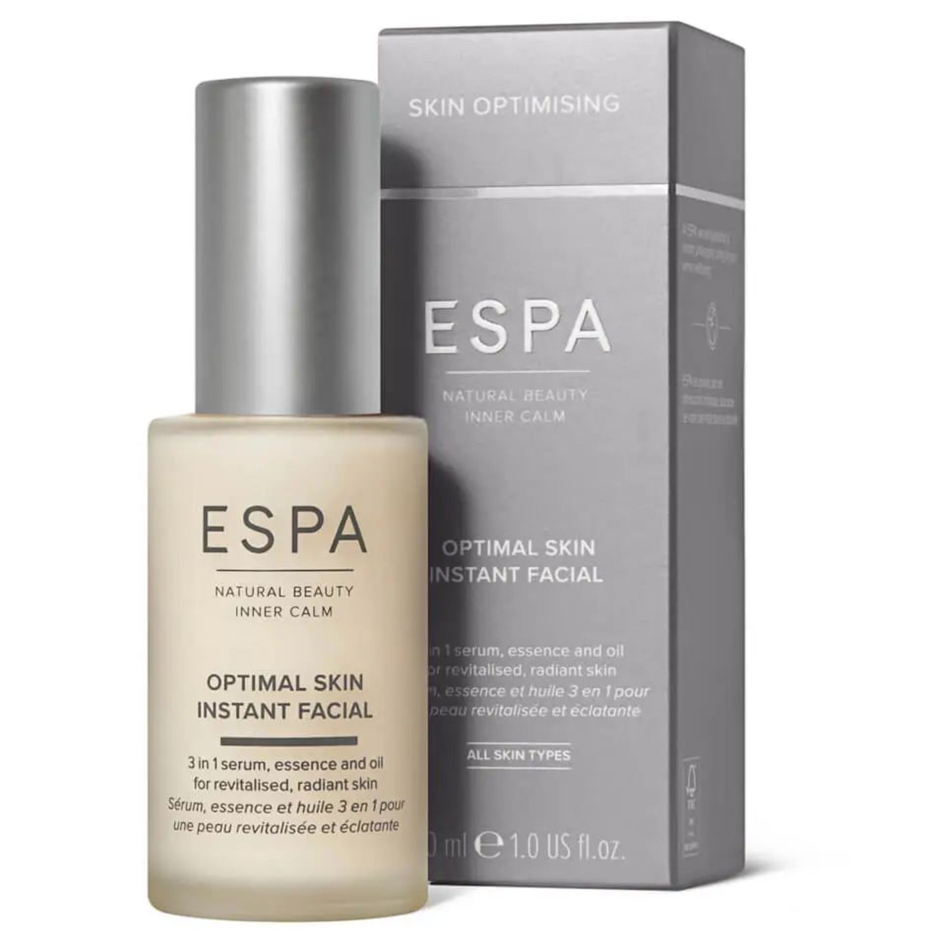 TRADE LOT TO CONTAIN 25x ESPA Optimal Skin Instant Facial 30ml. RRP £60 Each. (EBR). Discover