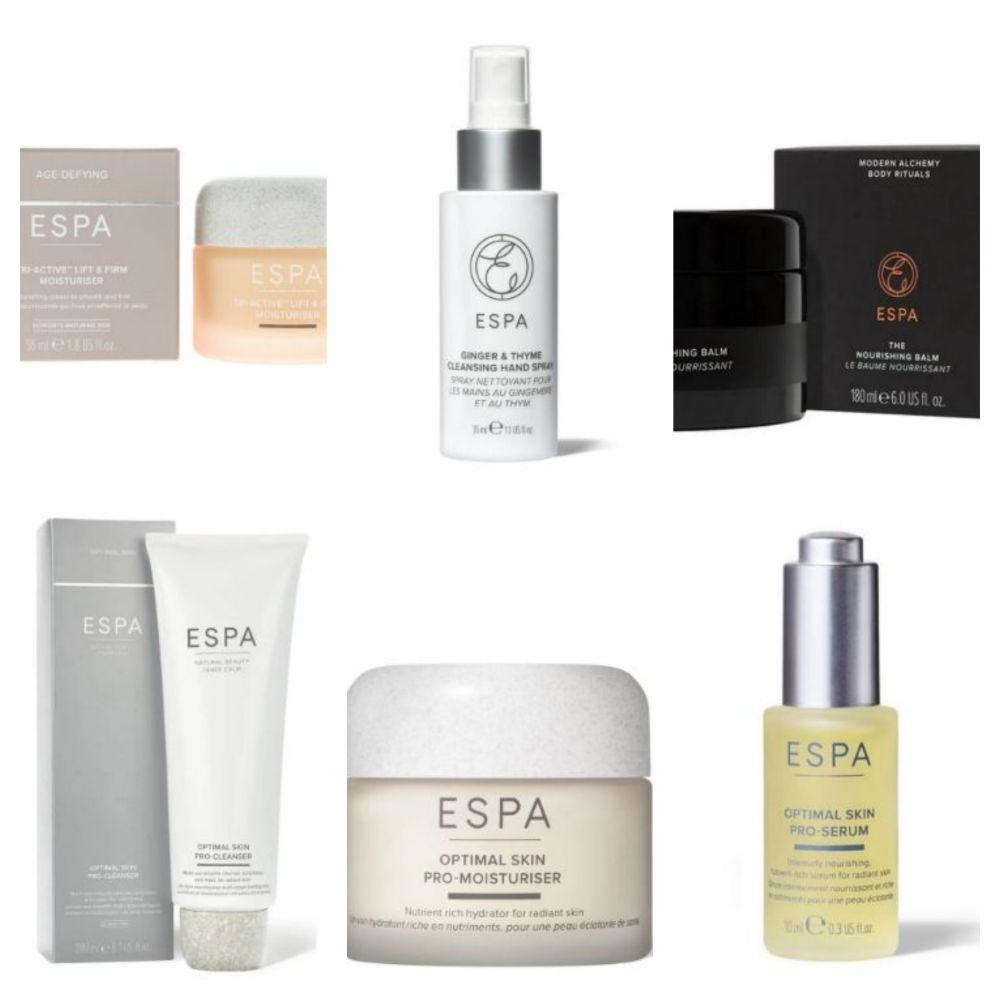 Liquidation Sale of Luxury High End Branded Skincare & Toiletries Products from Espa - Delivery Available