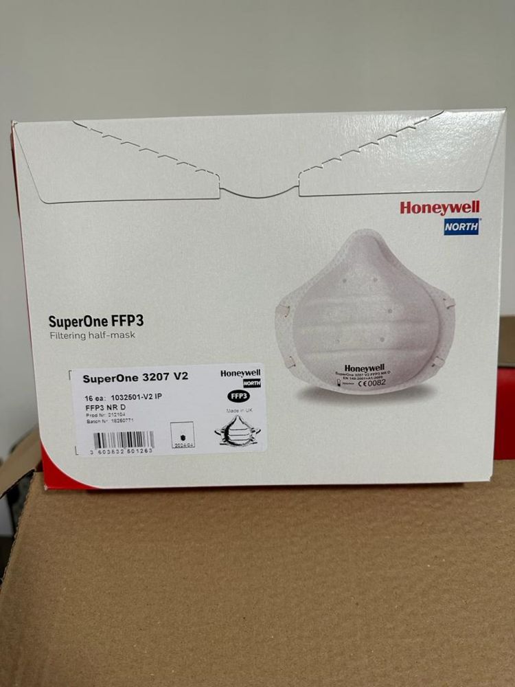 Pallets & Truck Loads of Honeywell SuperOne Filtering Masks -  Over £1m RRP Value - Delivery Available