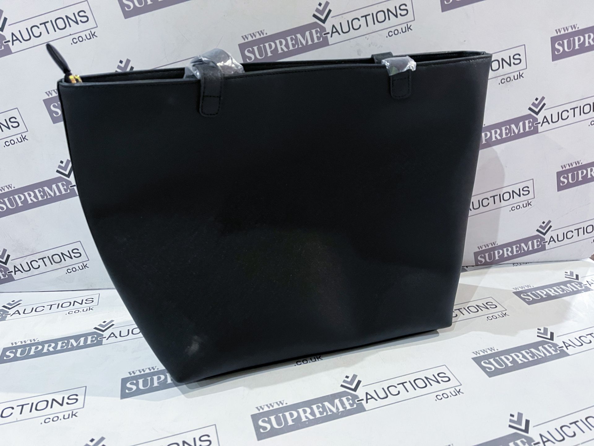 10 X BRAND NEW LARGE BLACK LUXURY TOTE HAND BAGS WITH DUSTBAG (273) R2.2