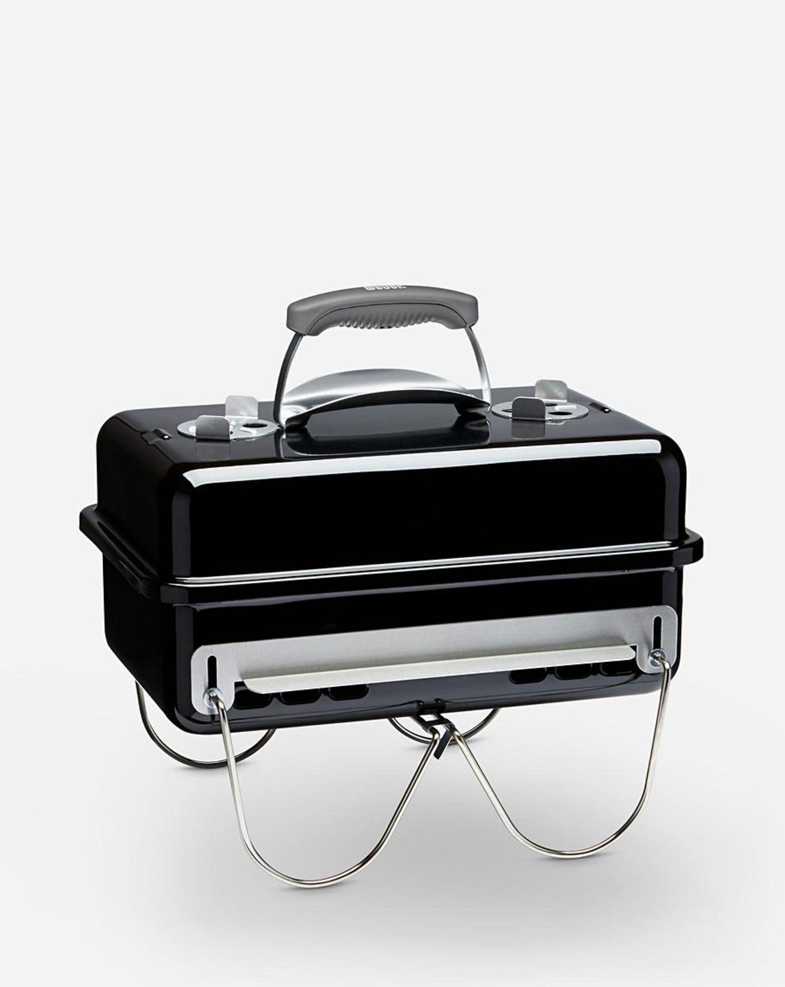 Weber Go Anywhere Charcoal Barbecue. - SR5. RRP £149.99. Travel with a taste of home. While spending