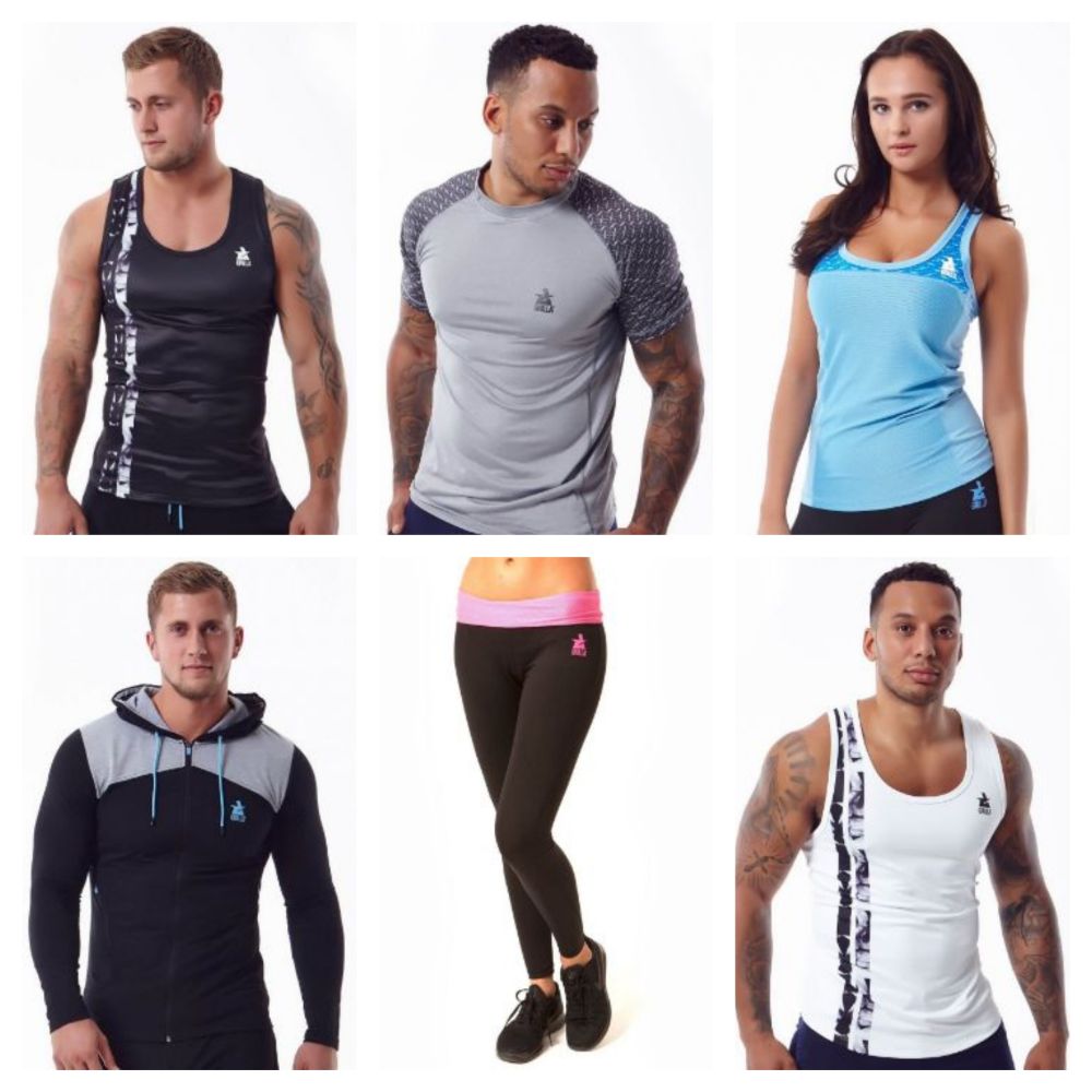 LIQUIDATION OF POPULAR GYM CLOTHING BRAND GRILLA OVER 1200 PIECES WITH A RRP OVER 23K SOLD AS ONE LOT