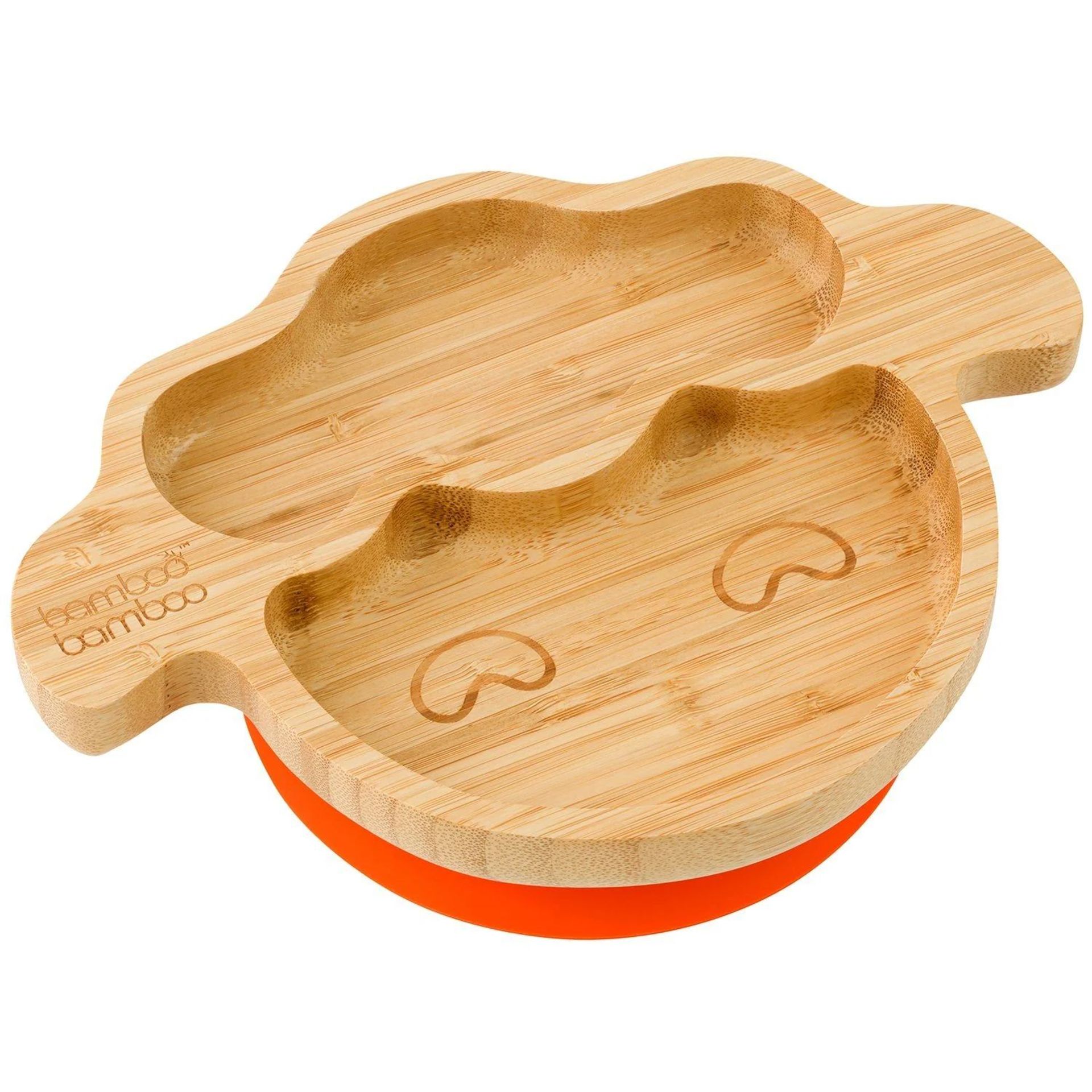 15 X BRAND NEW BAMBOO BAMBOO LITTLE LAMB SUCTION PLATES ORANGE RRP £15 EACH DB