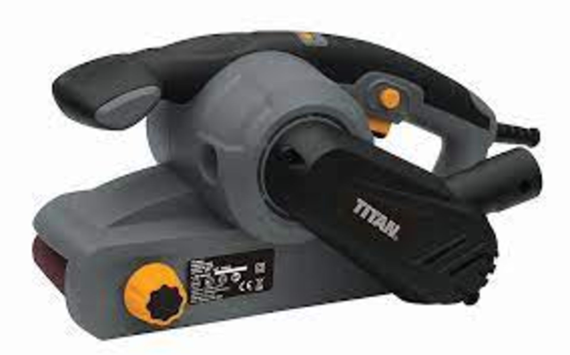 TITAN TTB873SDR 3" ELECTRIC BELT SANDER 240V. - P2. Ideal for stripping wood, floorboards, sanding