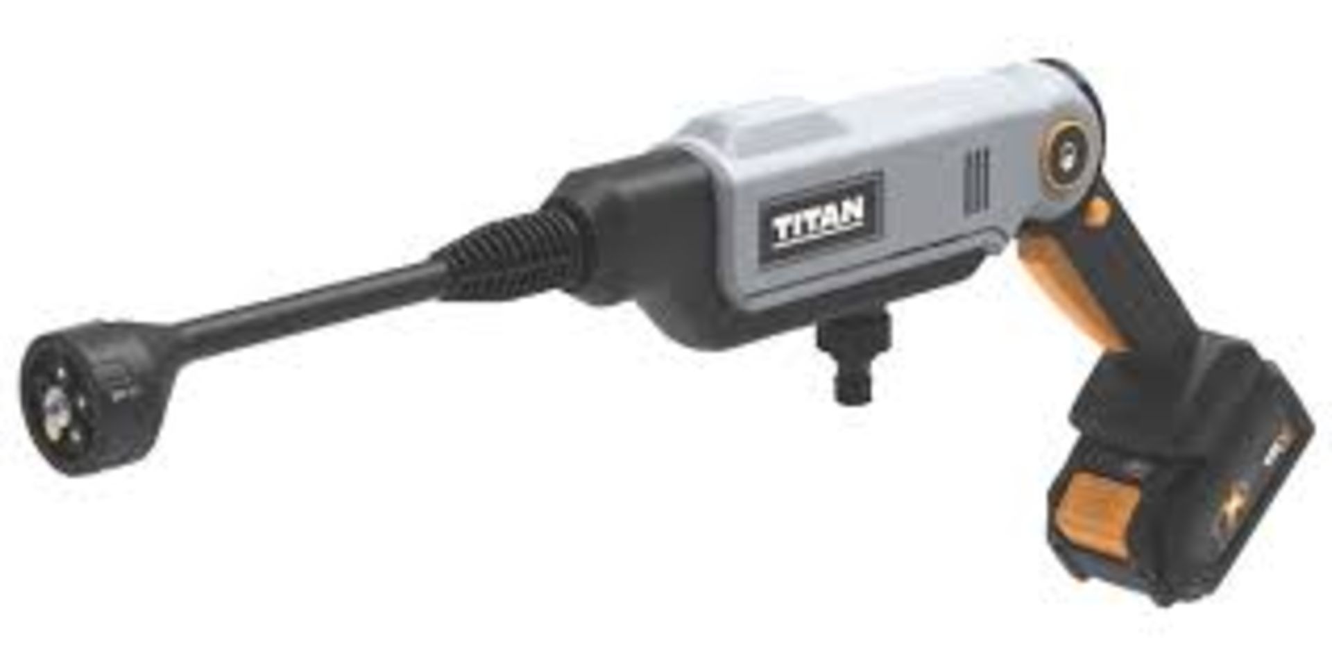 TITAN TTI855PRW 22BAR 18V 1 X 5.0AH LI-ION CORDLESS HAND-HELD PRESSURE WASHER. RRP £149.99. - P4. 6m