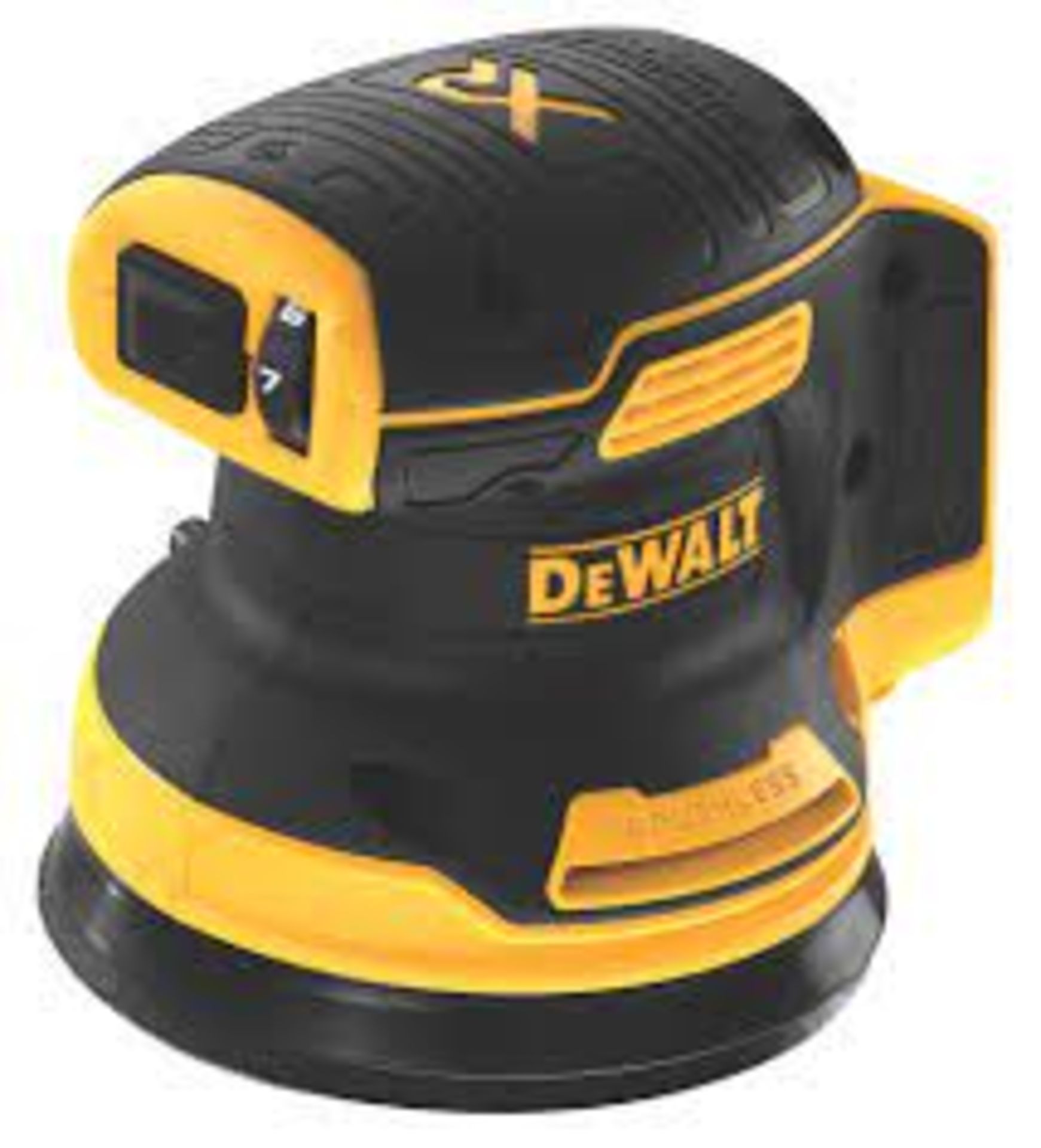 DEWALT DCW210N-XJ 125MM 18V LI-ION XR BRUSHLESS CORDLESS RANDOM ORBITAL SANDER - BARE. - P2. RRP £