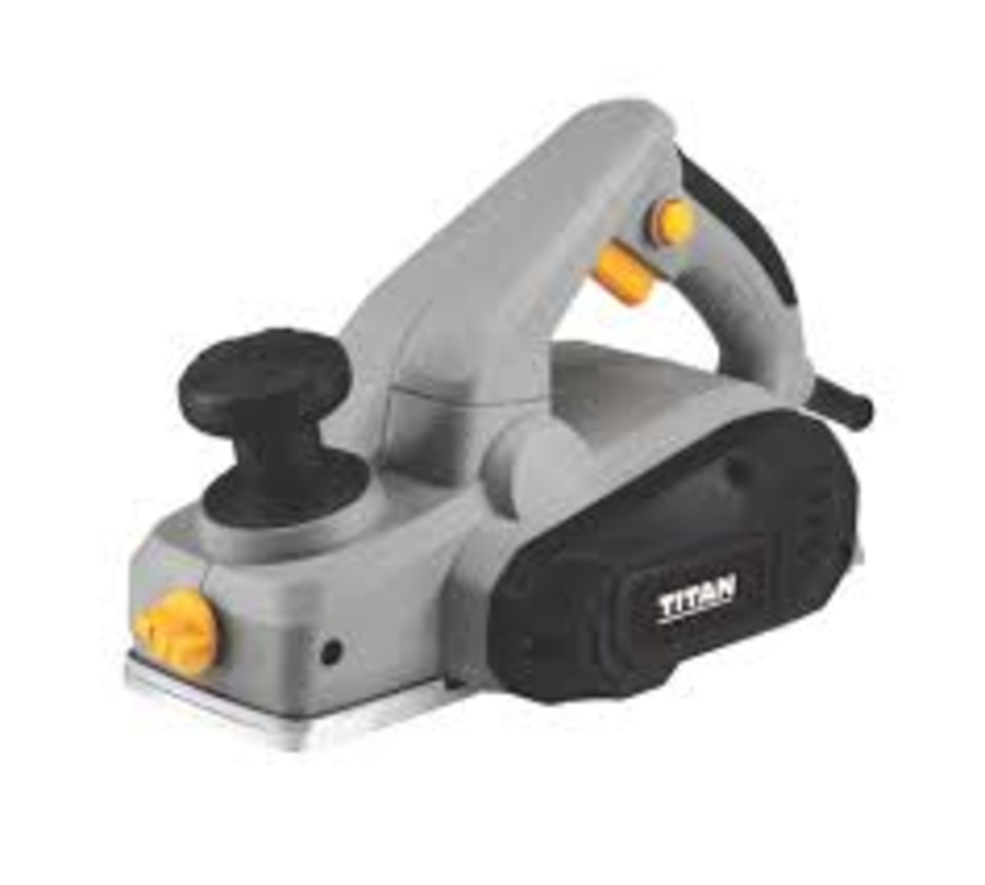 TITAN TTB930PLN 2MM ELECTRIC PLANER 240V. - P2. Soft-grip handle for extra comfort. Lock-off