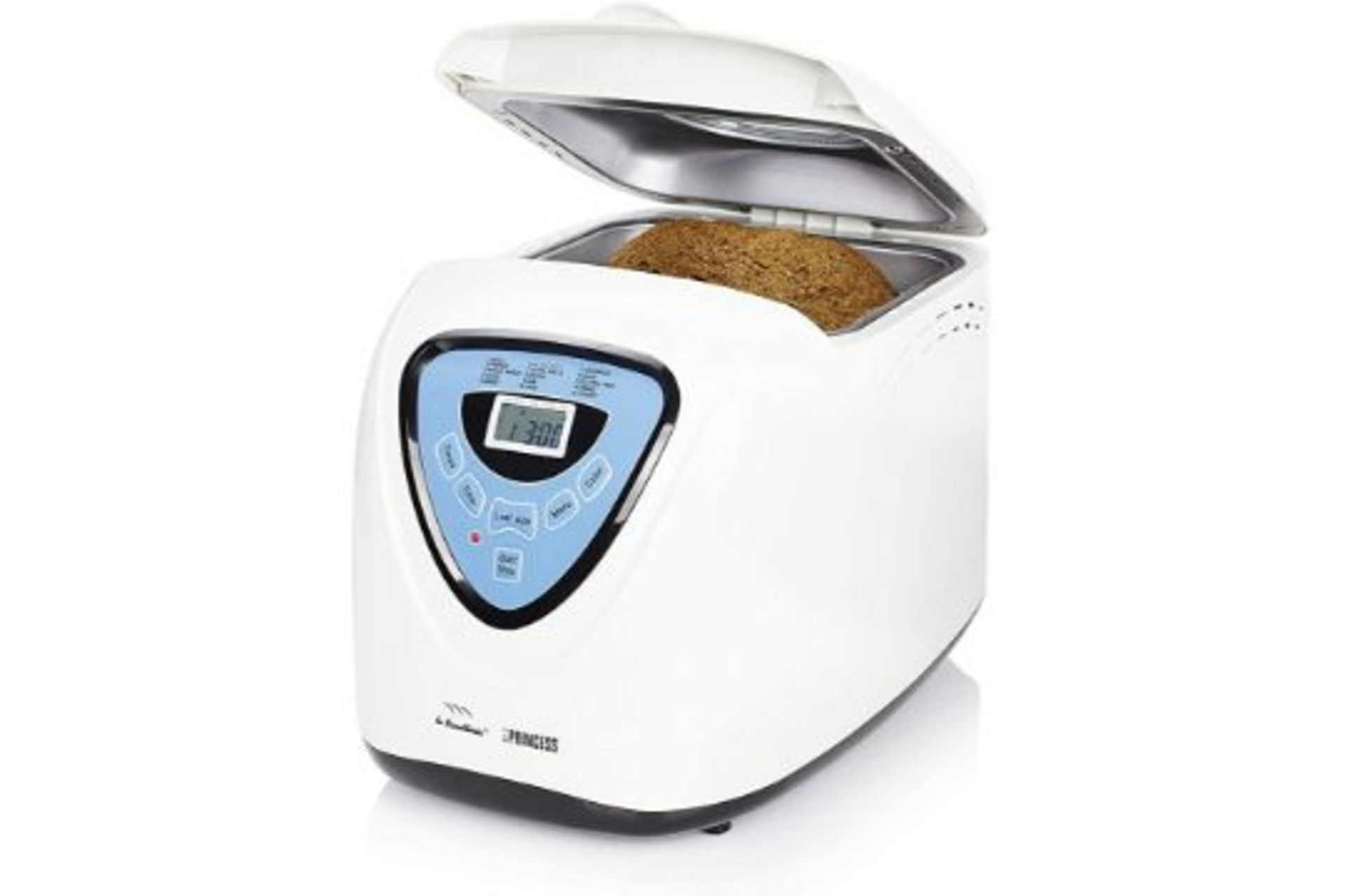 Princess Bread Maker, 15 Programmes, Gluten Free, 3 Browning Settings, 2 Loaf Sizes, Delayed Timer