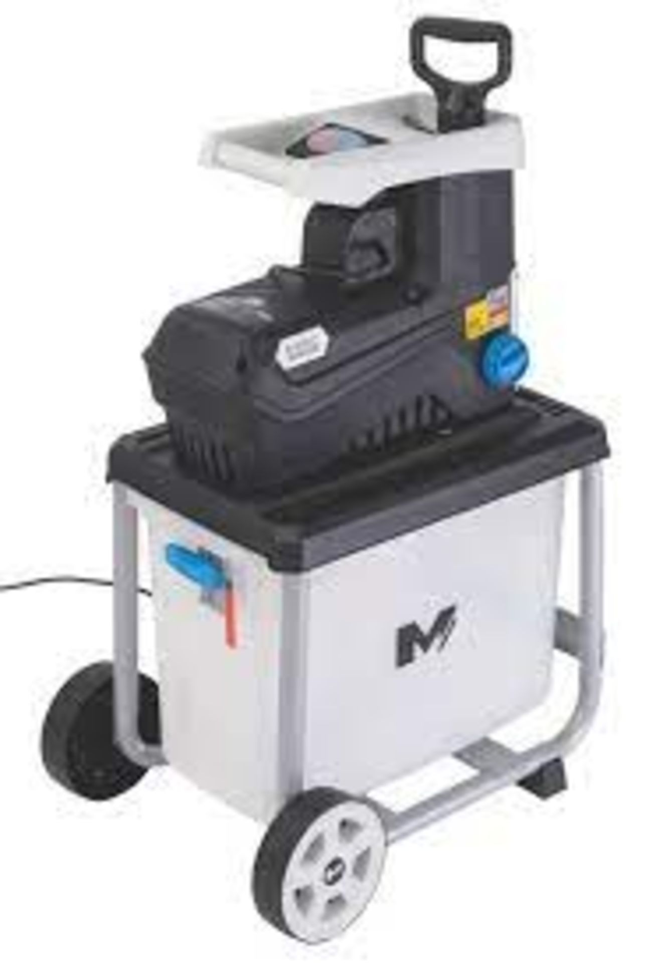 MAC ALLISTER MSHP2800D-2 2800W 100KG/HR SHREDDER 220-240V. - RRP £199.99. - P1. Features an