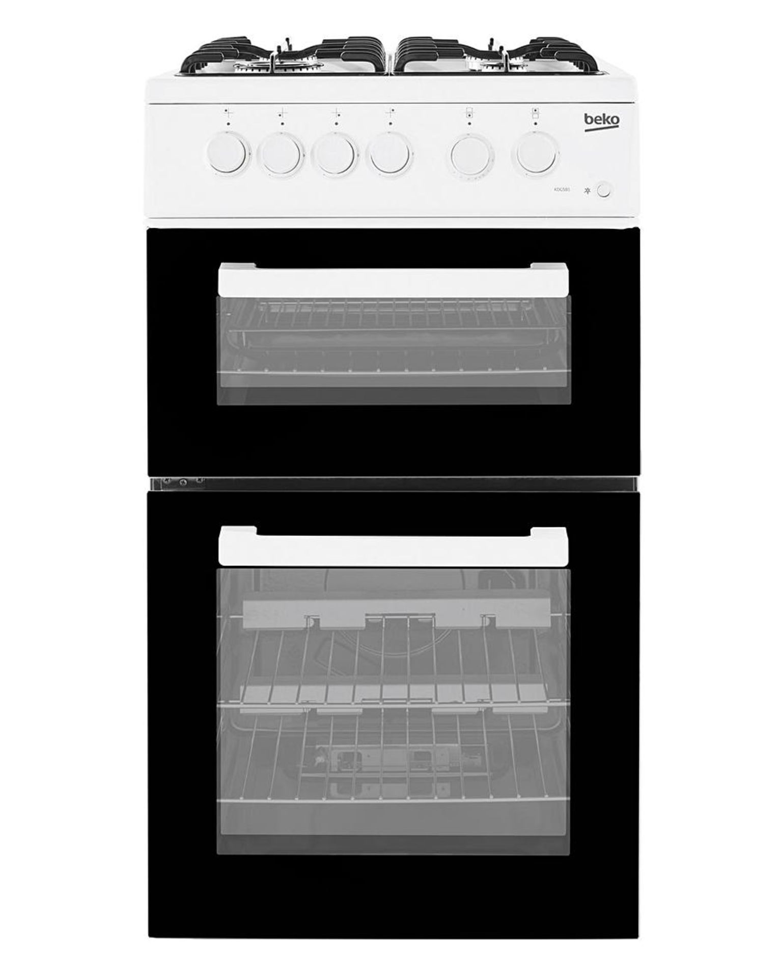 Beko KDG581W Freestanding Gas Cooker with Gas Grill - White. RRP £699.99. Cooking for your family is