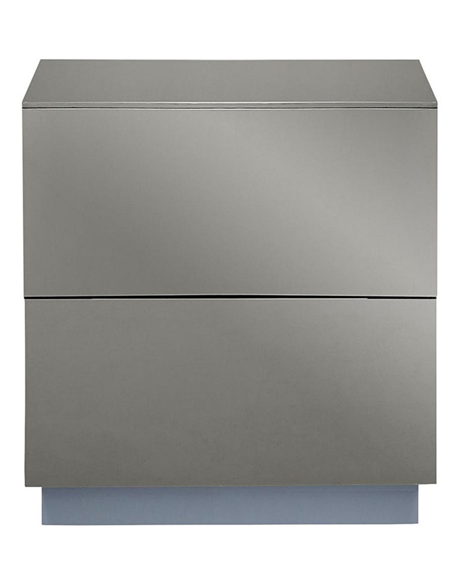 Allure High Gloss 2 Drawer Bedside Table. RRP £119.00. the Allure High Gloss Bedroom Range is