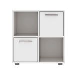Dakota 2x2 Cube Unit. he 2x2 Cube Unit consists of two concealed cupboards and two open shelves to