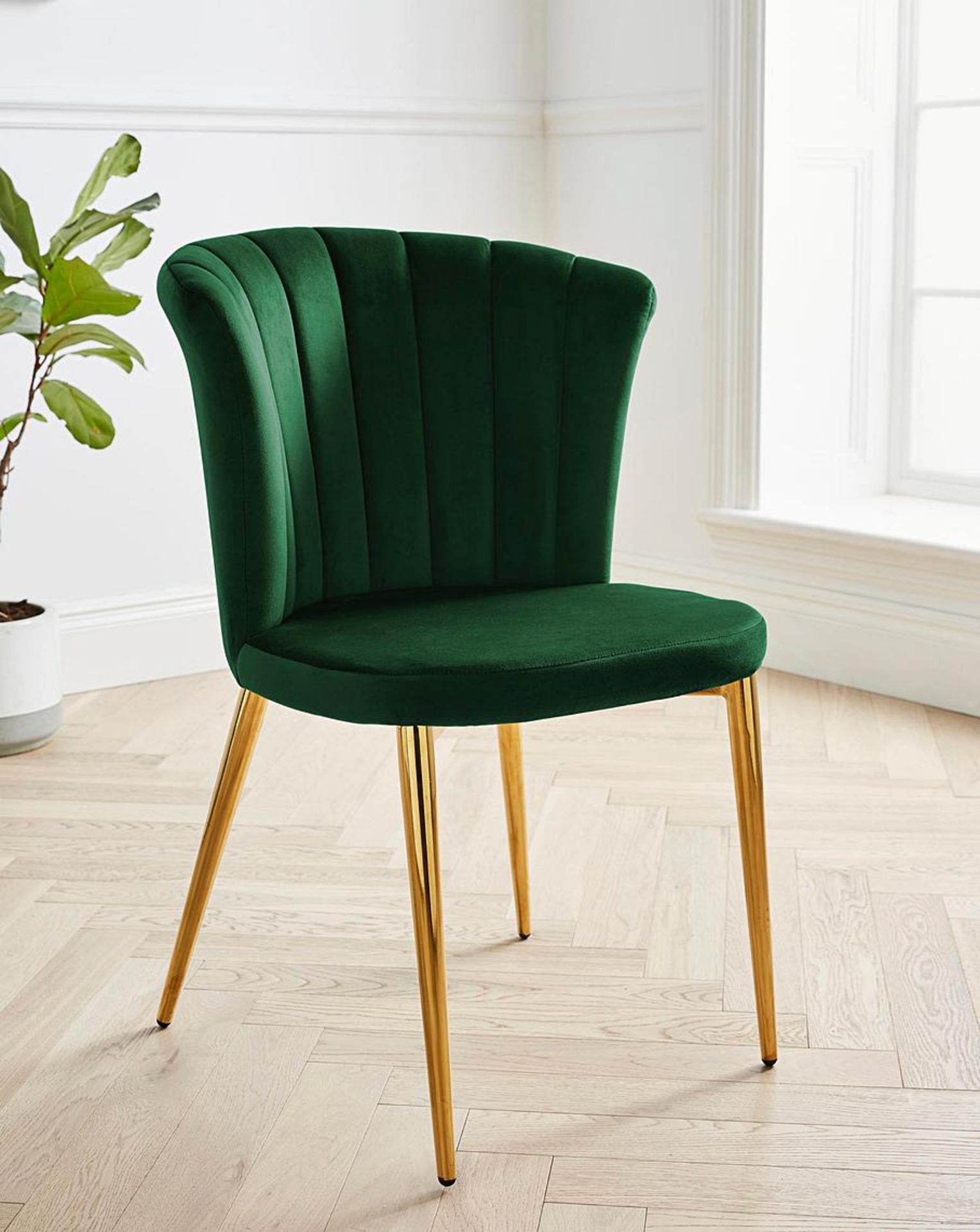 Clarice Velvet Chair. RRP £189.00. Modernise and uplift your dining area with the Clarice Velvet