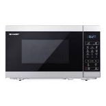 Sharp YC-MG01U-S 20L 800W Microwave with 1000W Grill. RRP £199.99. The Sharp YC-MG01U 20L 800W