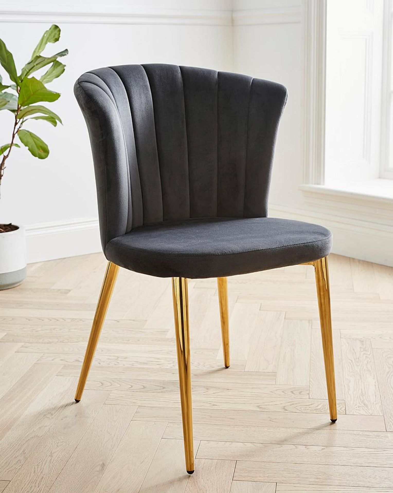 Clarice Velvet Chair. RRP £189.00. Modernise and uplift your dining area with the Clarice Velvet