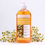 10 X NEW SEALED 755ml Chamomile Bubble Bath,Spa Luxetique Shower Gel Foaming Bath with Pure Epsom