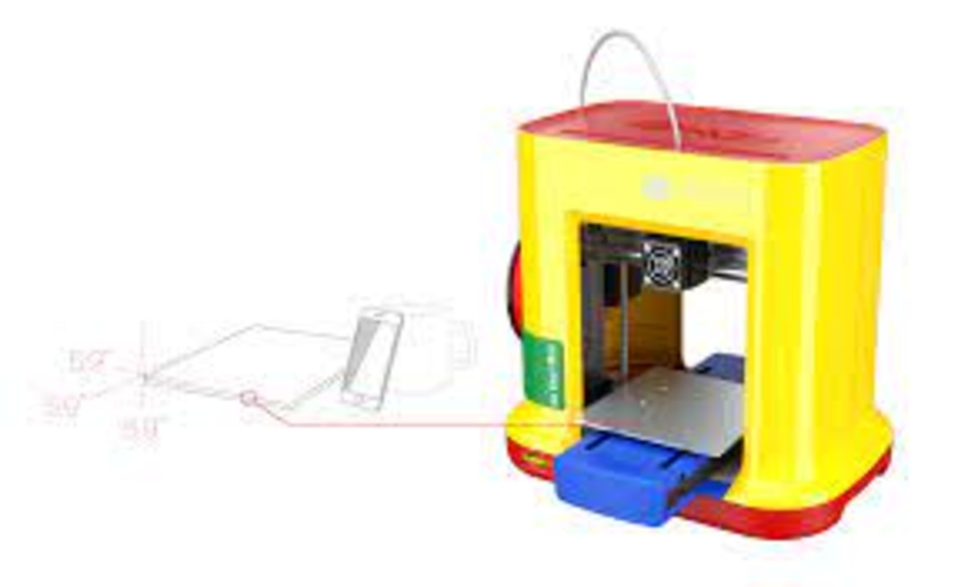 New & Boxed XYZ da Vinci MiniMaker. RRP £314. The Da Vinci MiniMaker 3D printer is XYZ printings - Image 2 of 5