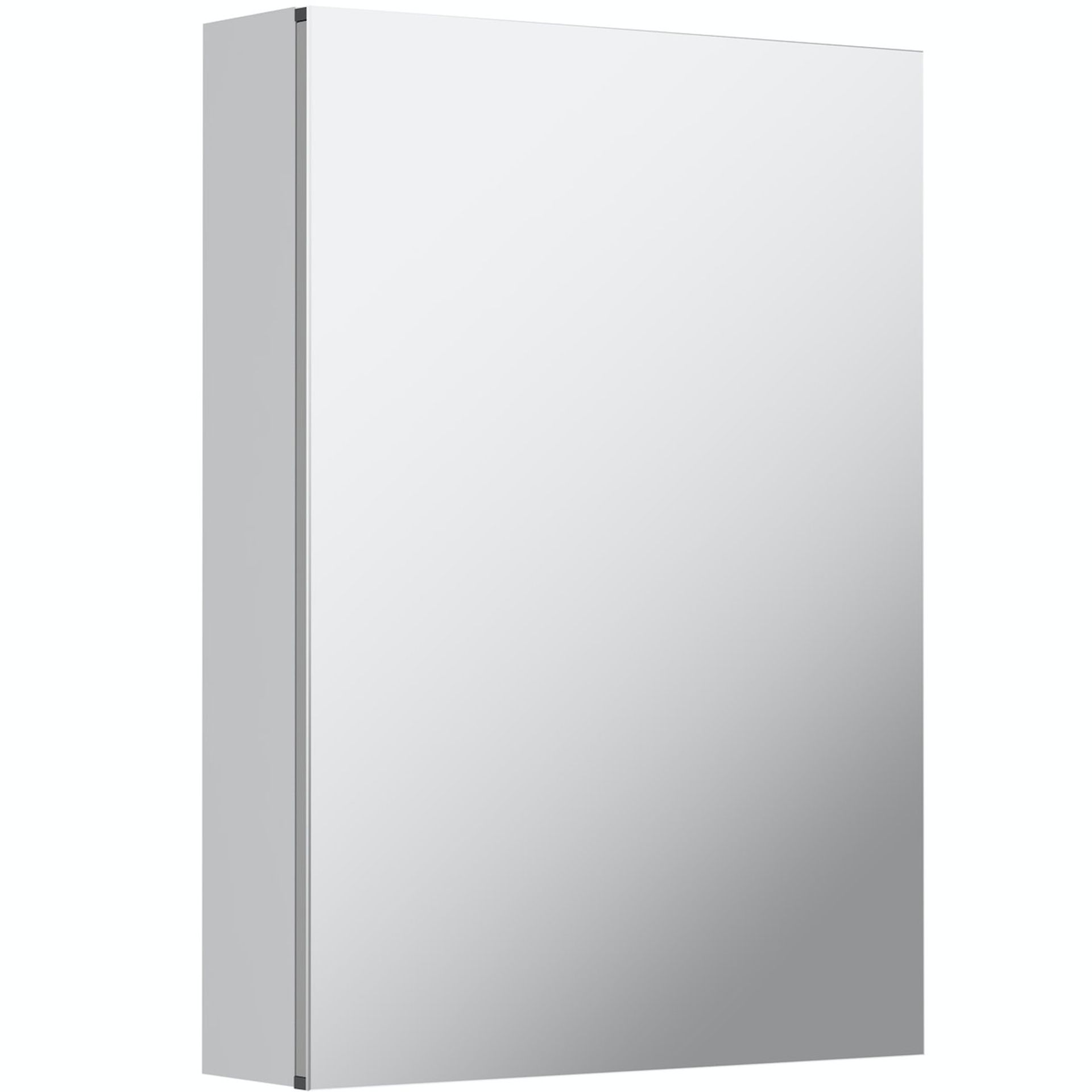 2 X NEW BOXED 600x400mm Blanc Matte White Mirror Cabinet. RRP £149 EACH. (MF707V2 ROW15).