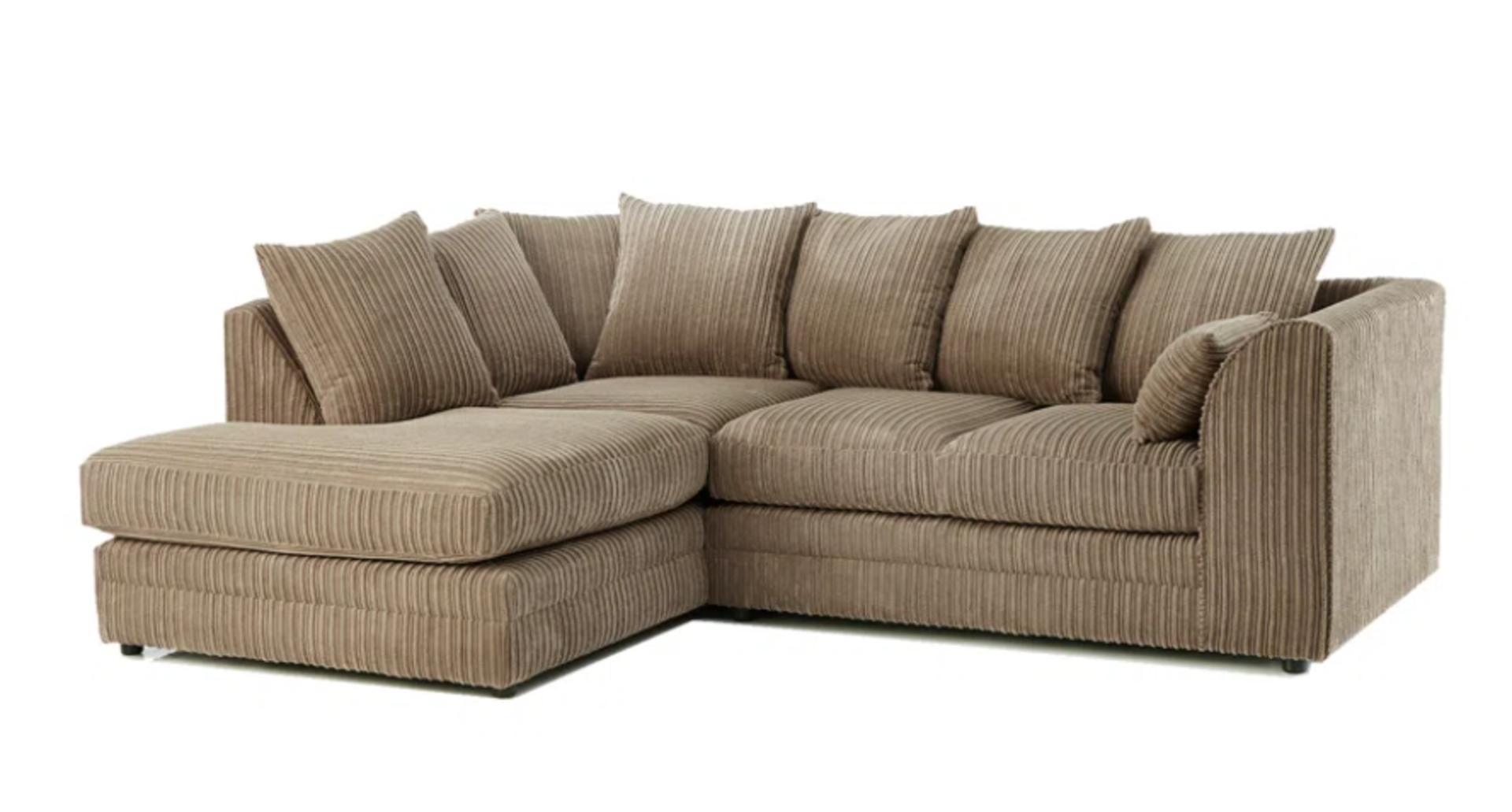 Ebern Designs Duvernay 2 - Piece Upholstered Corner Sofa. RRP £999.99. Boasts luxury in its name,