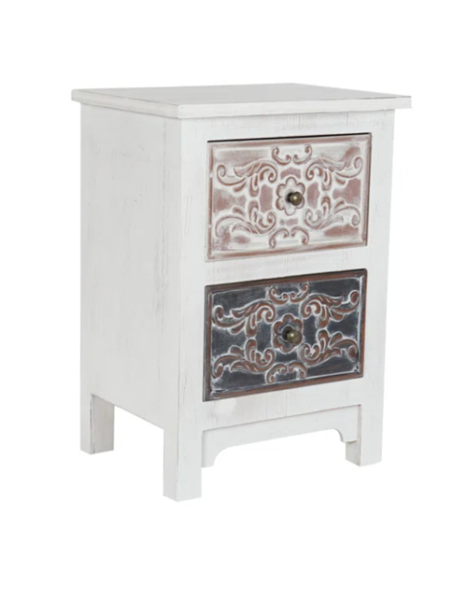 August Grove Cecillia Solid Wood Bedside Table. SR4. RRP £299.99. This elegant design will bring