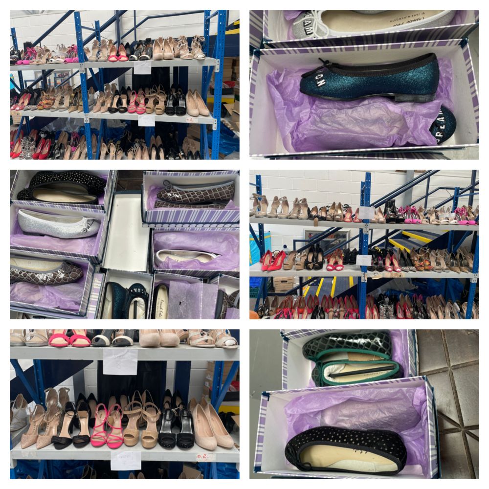 Liquidation of  Designer Shoe Outlet with over 200 pairs. RRP over £20k Assorted pairs of shoes including Kurt and Carvella, Miss KG etc