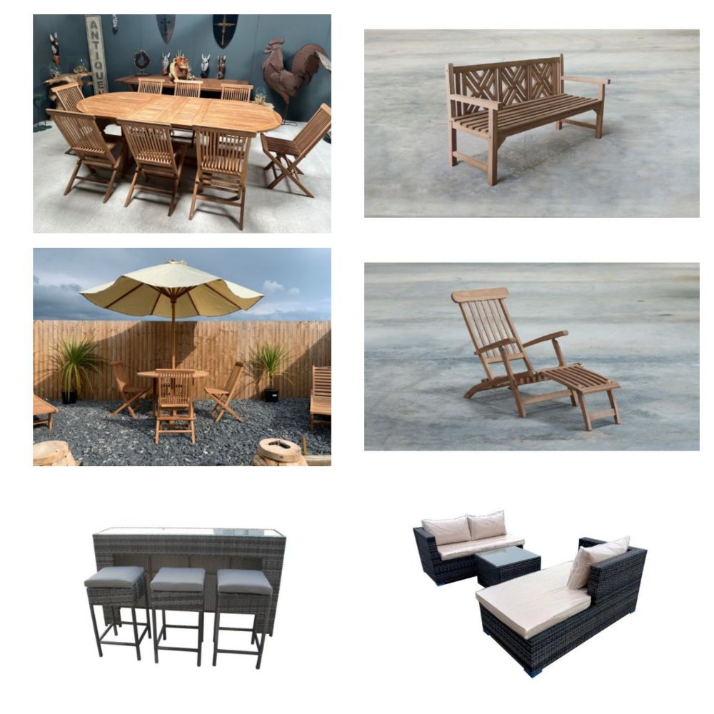 Luxury High End Outdoor Furniture, Patio Heaters, Gazebos, Ornaments and much more