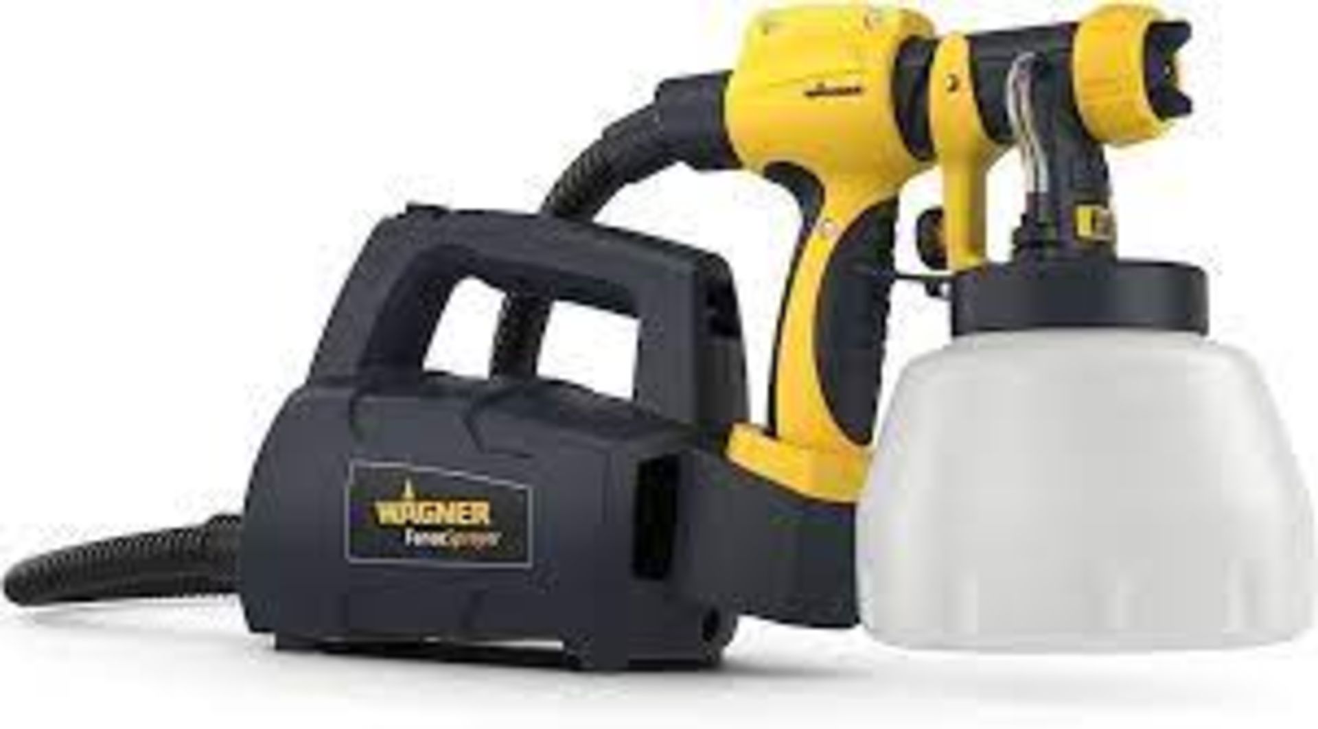 Wagner Coating 240V 460W Fence & decking Paint sprayer. - BI. This black and yellow fence &