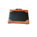 WOMENS FULL LEATHER BRIEFCASE UNCLAIMED PROPERTY CONTAINING MENS AND WOMENS SWISS WATCHES, LADIES