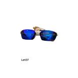 Aspex Oasis blue Sunglasses with case