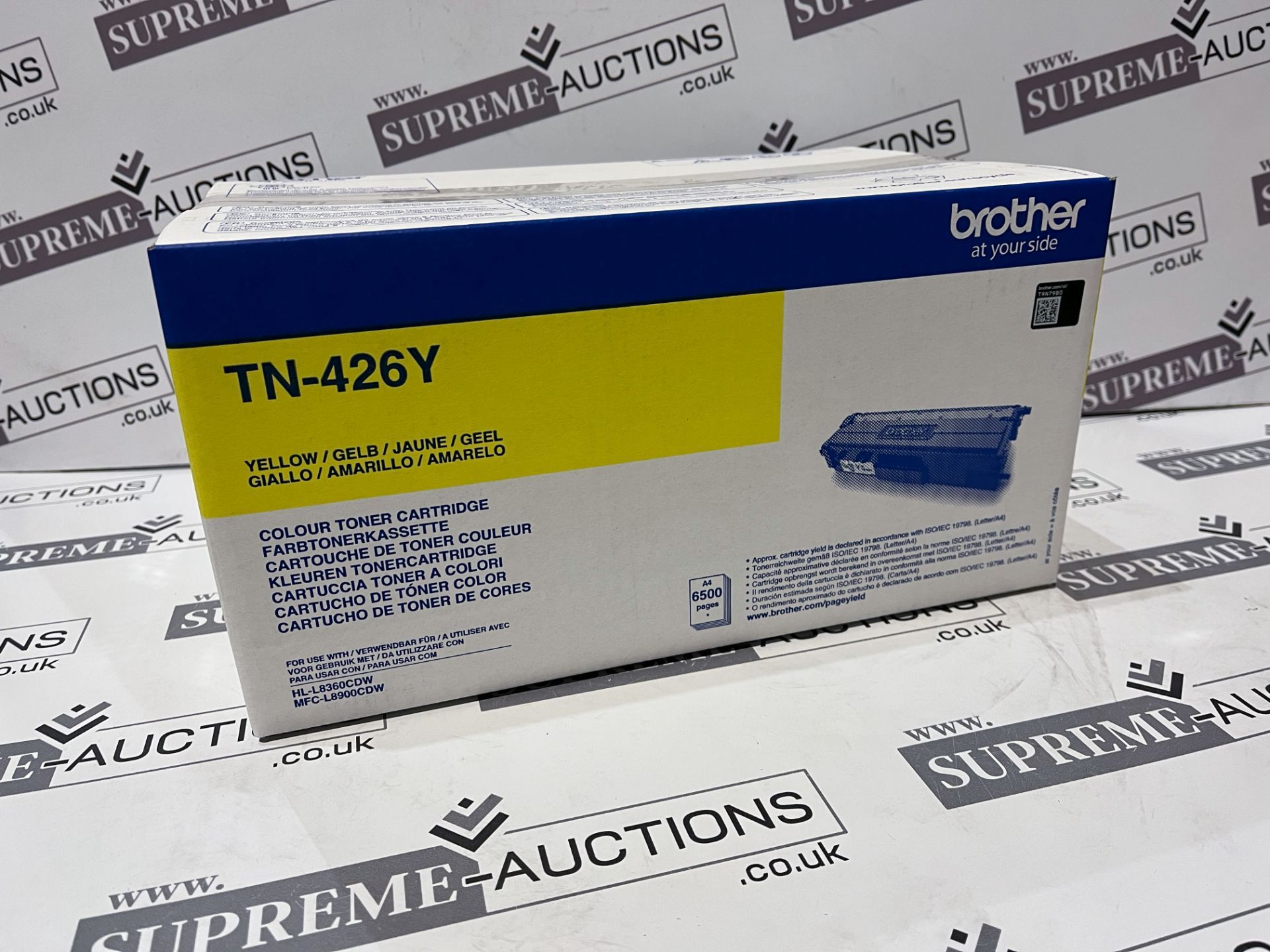 BRAND NEW BROTHER TN426C EXTRA HIGH YIELD YELLOW TONER RRP £269 R19-4