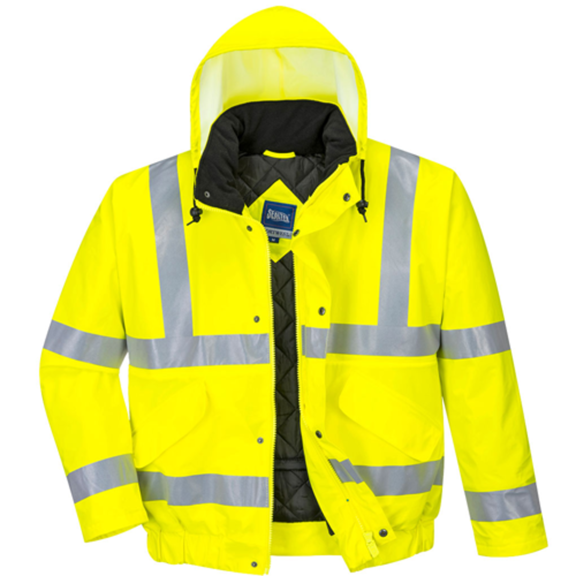 BRAND NEW PORTWEST Sealtex Ultra Bomber Jacket YELLOW SIZE XL.RRP £50. (PW). (S498YERXL). Using