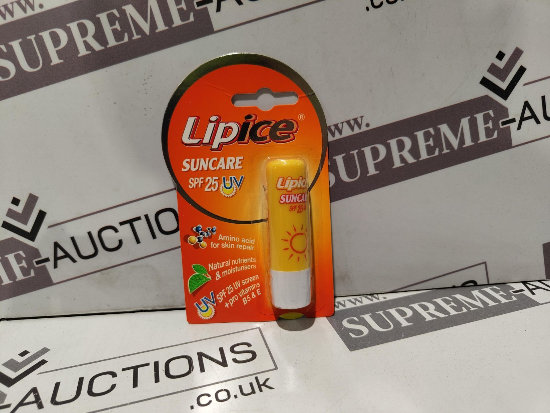 TRADE LOT 1440 X BRAND NEW LIPICE SPF25 SUNCARE R5.4