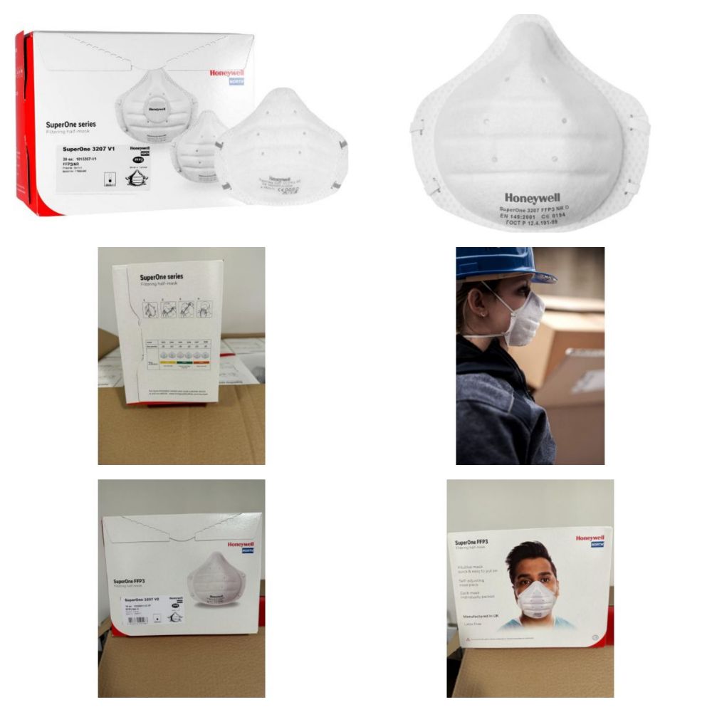 Pallets & Truck Loads of Honeywell SuperOne Filtering Masks -  Over £1m RRP Value - Delivery Available