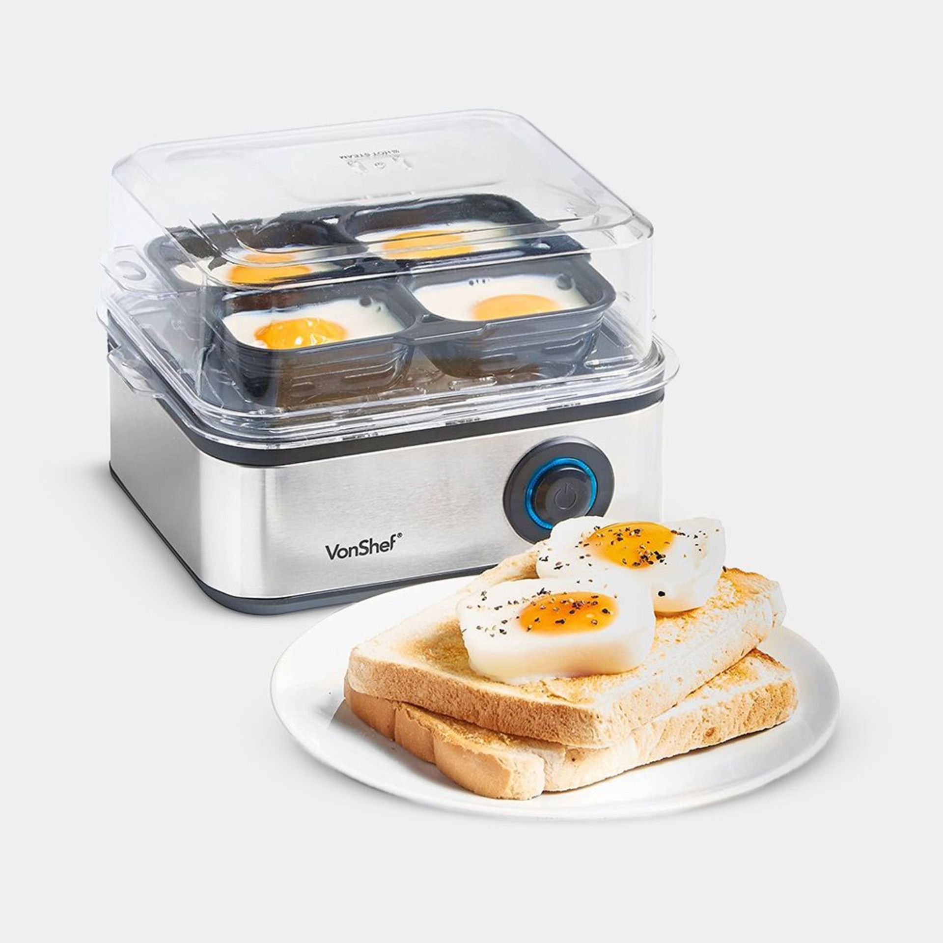 Egg Boiler, Poacher & Omelette Maker. - R8. Hard boiled, soft boiled, poached, as an omelette;