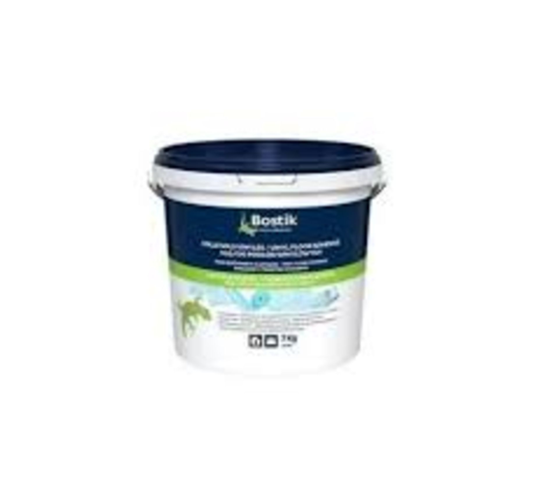 20 x 7KG TUBS OF BOSTIK VINYL FLOOR ADHESIVE. FLEXIBLE FLOORING ADHESIVE, SOLVENT FREE, SUITABLE FOR