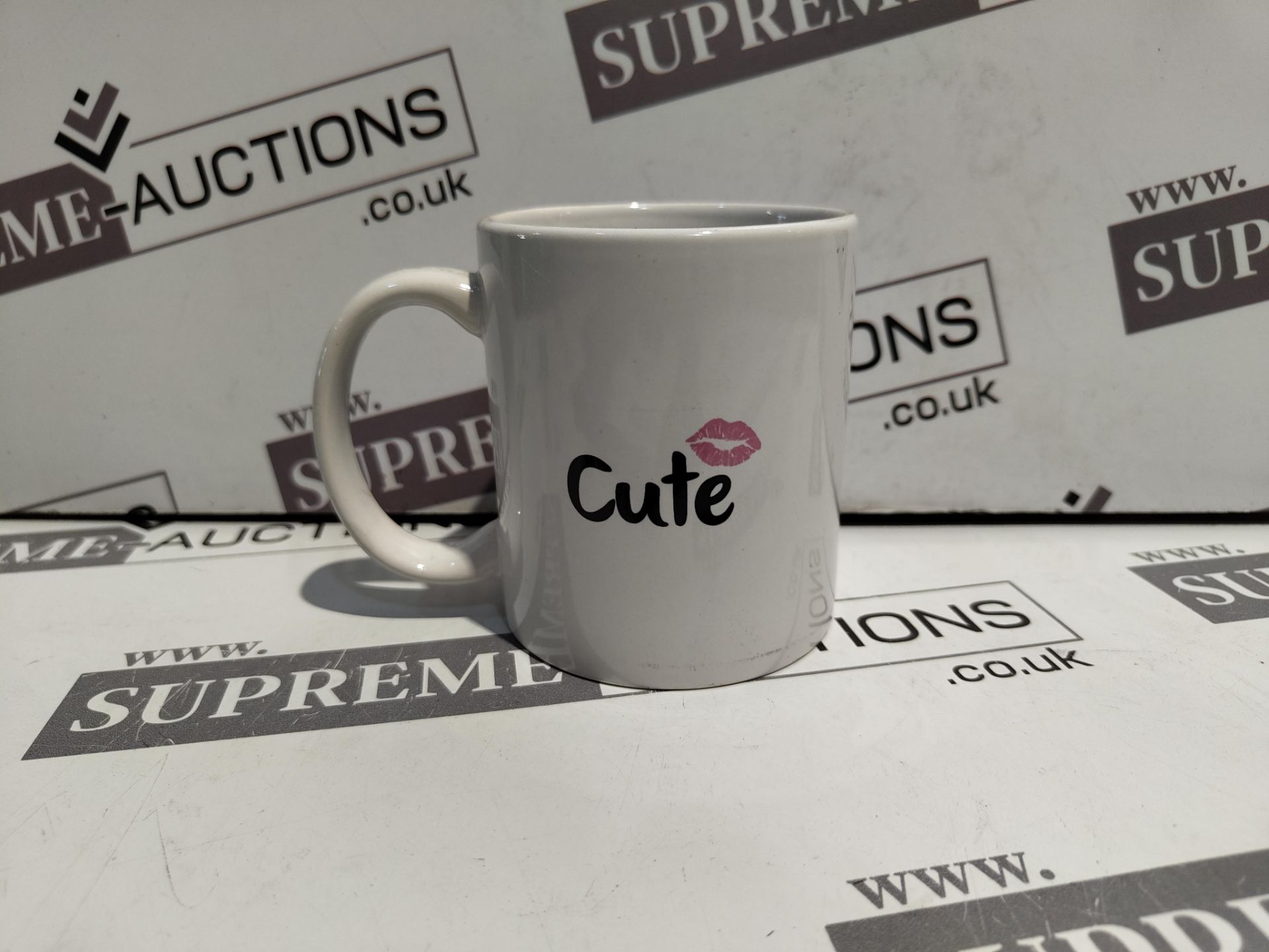 50 X BRAND NEW CUTE NUTRITION MUGS R18-7