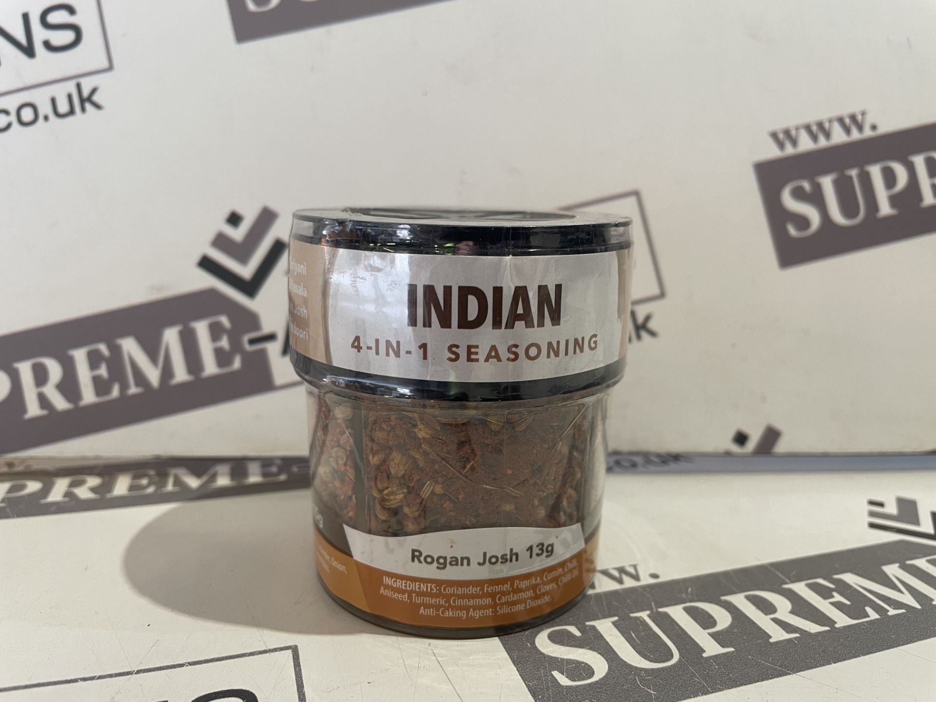72 X BRAND NEW 4 IN 1 INDIAN SEASONING MIX TUBS BB APRIL 2024 R17-1
