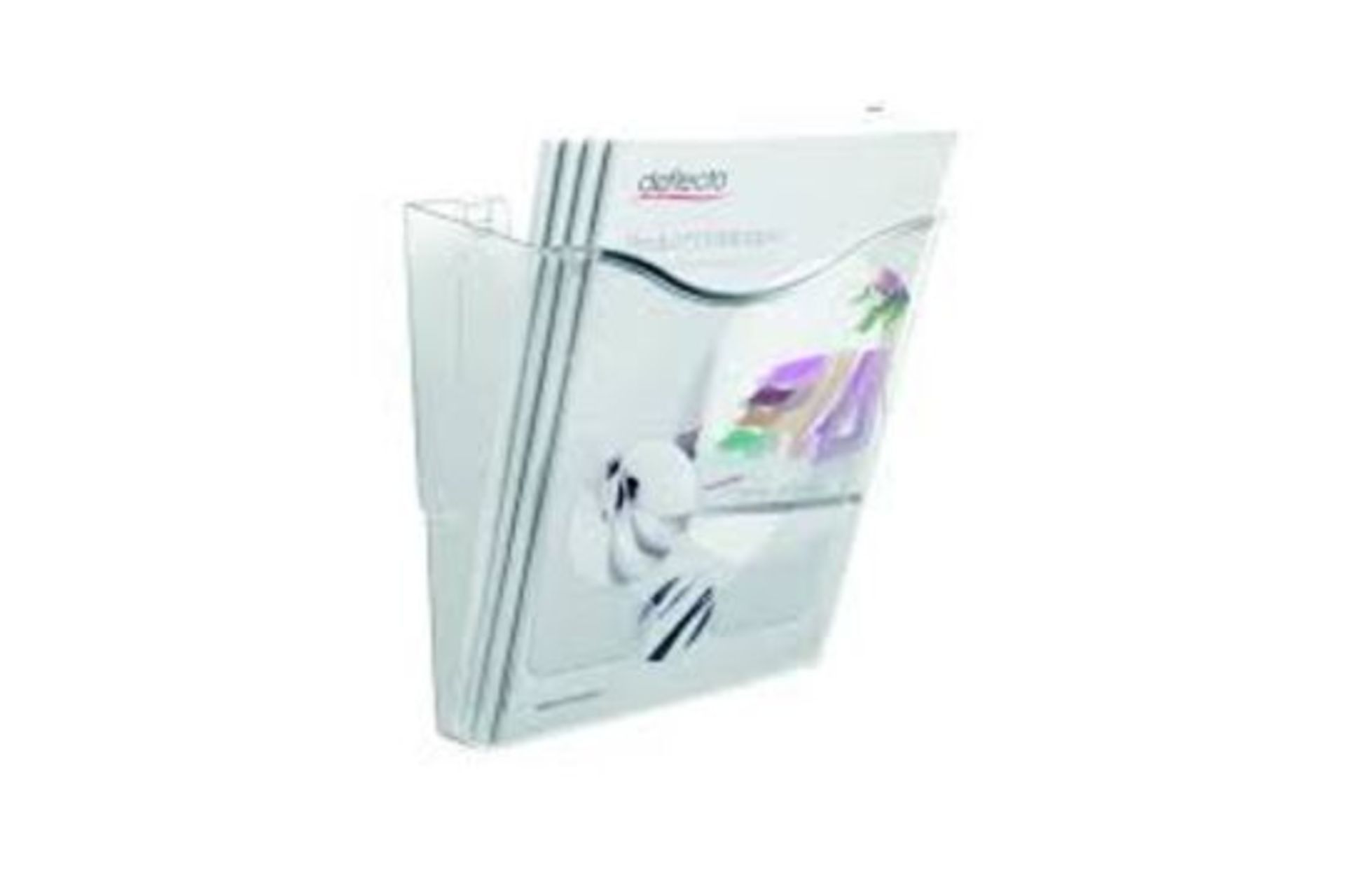 60 X BRAND NEW DEFLECTO 210 CRYSTAL LITERATURE FILES RRP £14 EACH R8