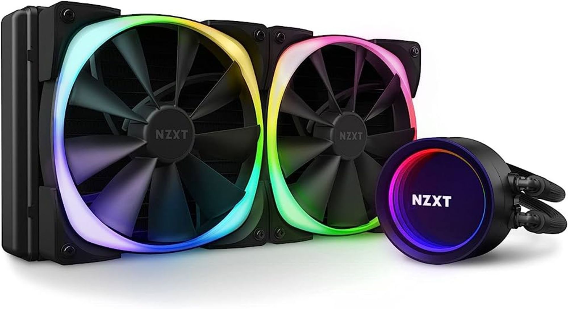 2 X BOXED KRAKEN X63 RGB 280MM LIQUID COOLER WITH RGB (P4)