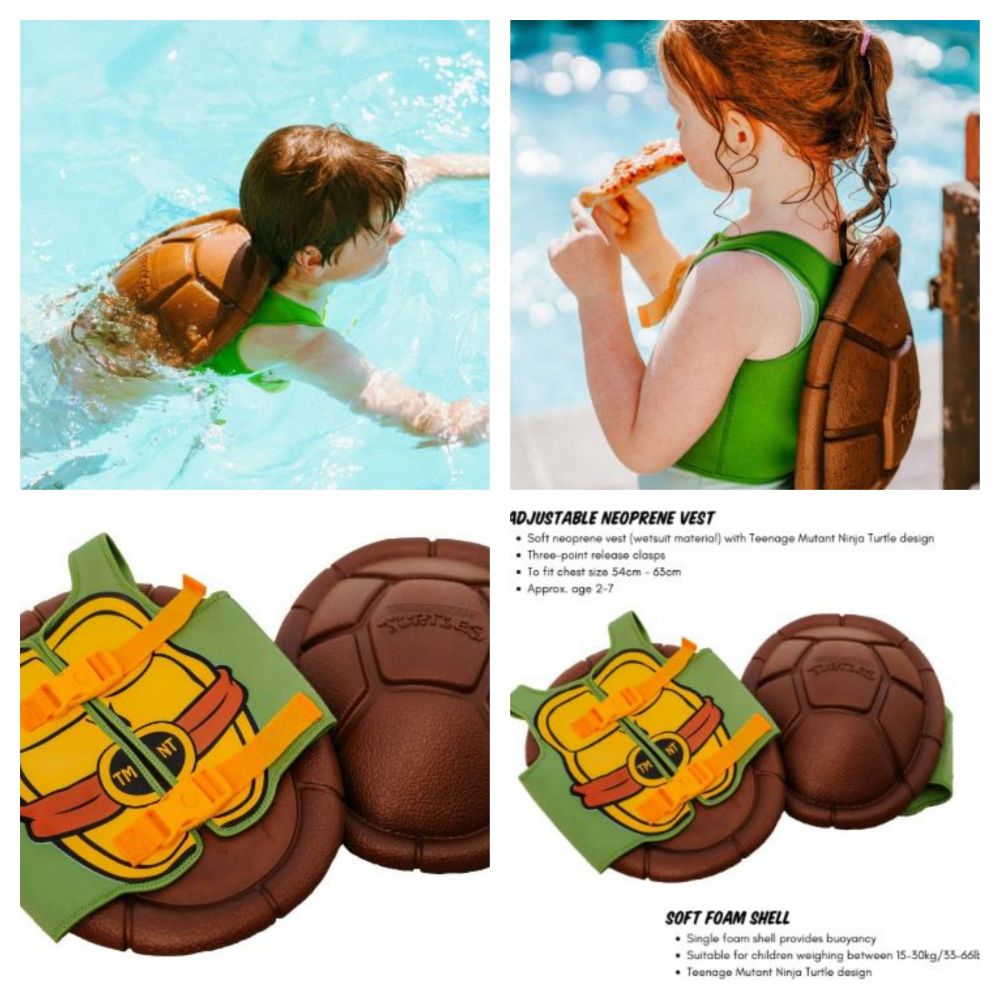 Trade Lots of New & Boxed  Teenage Mutant Ninja Turtles Swim Float Back Packs - Delivery Available