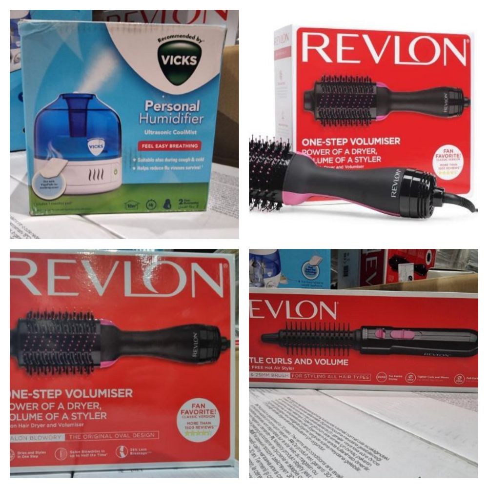 Liquidation Sale of Revlon Hair Products & Vicks Humidifiers - Delivery Available