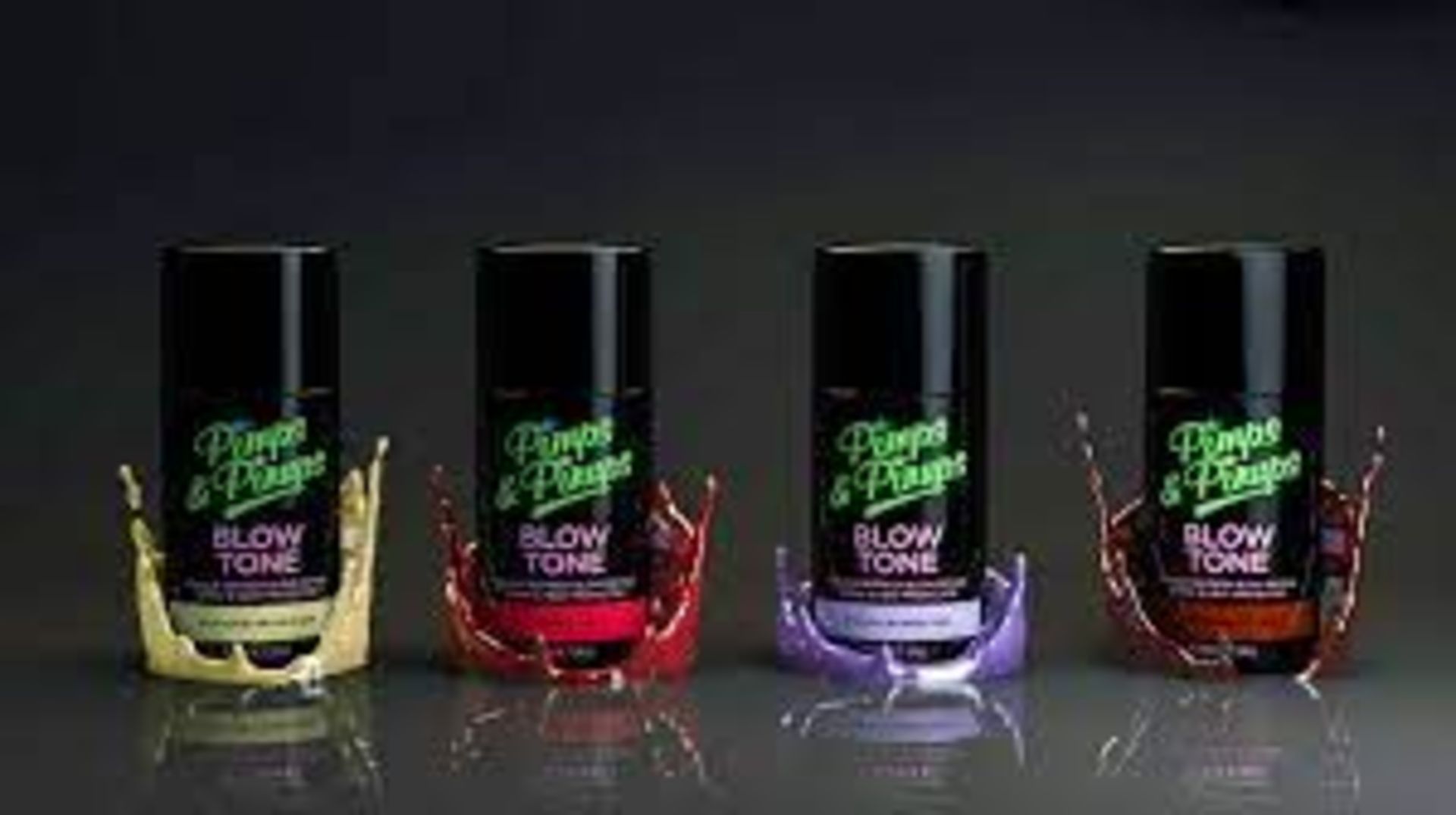 200 X BRAND NEW PIMPS AND PINUPS BLOW TONES HAIR TREATMENT RED HEAD RRP £10 EACH - Image 2 of 2