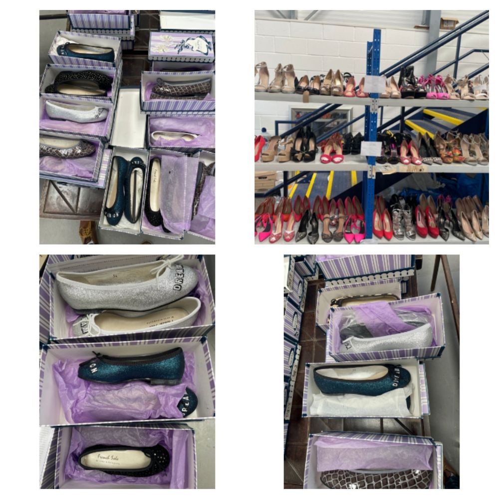 Liquidation of Designer Shoe Outlet with over 200 pairs. Over £20k Assorted pairs of shoes inc Kurt and Carvella, Miss KG etc