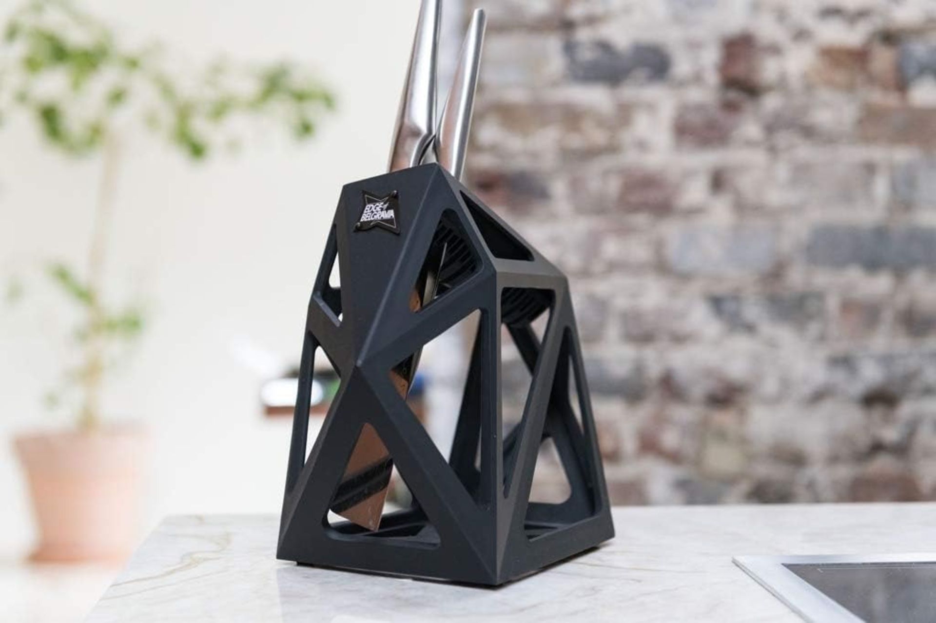 2 X BRAND NEW EDGE OF BELGRAVIA BLACK DIAMOND CHEF KNIFE BLOCK RRP £129 EACH 001BDXL. Our unique, - Image 2 of 3