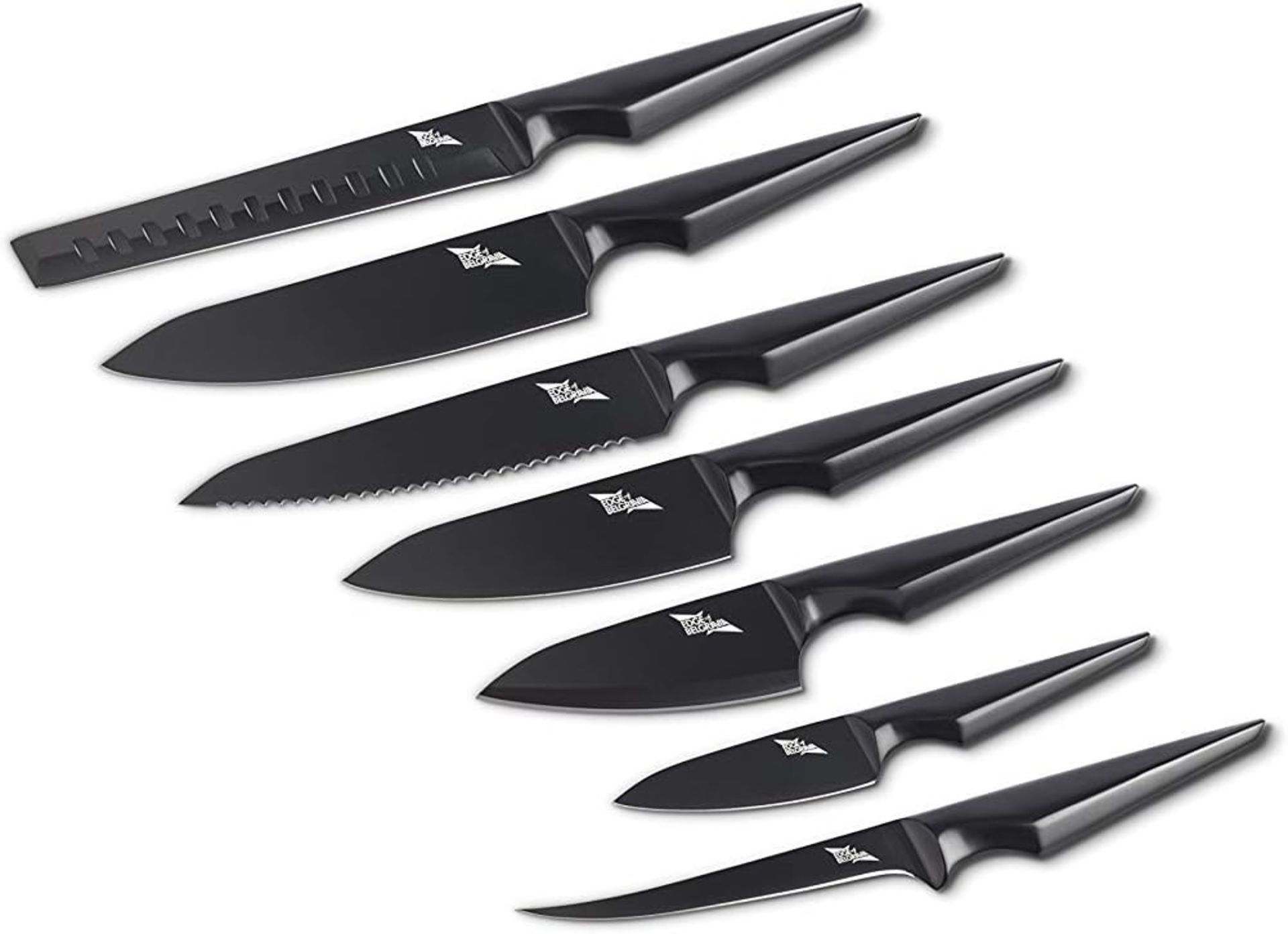 TRADE LOT 5 X BRAND NEW Edge of Belgravia Galatine Chef Knife Set (7 PIECE) 003SSG RRP £199.